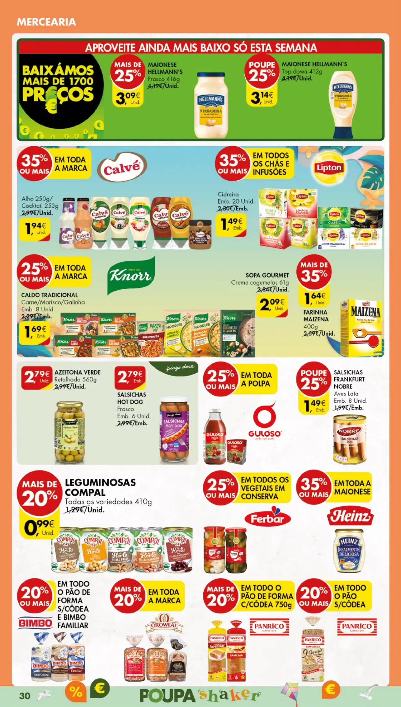 Antevis&atilde;o Folheto Pingo Doce (15 a 21 agosto)