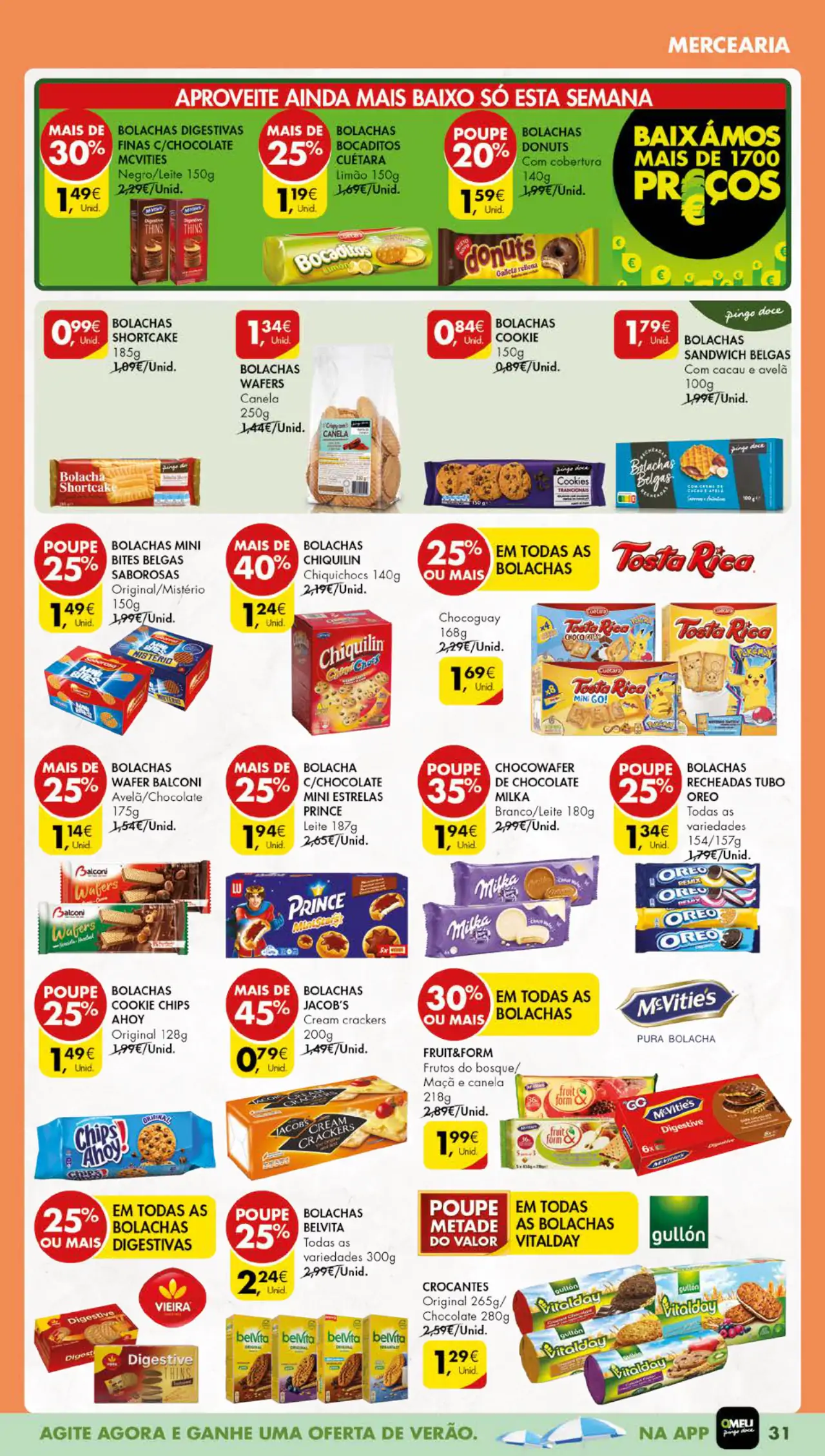 Antevis&atilde;o Folheto Pingo Doce (22 a 28 agosto)