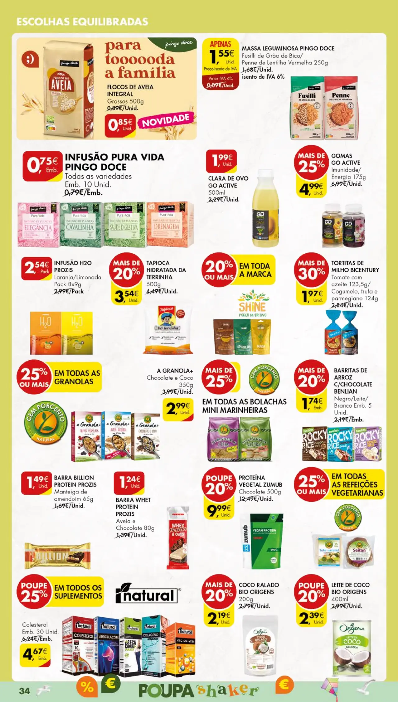 Antevis&atilde;o Folheto Pingo Doce (15 a 21 agosto)