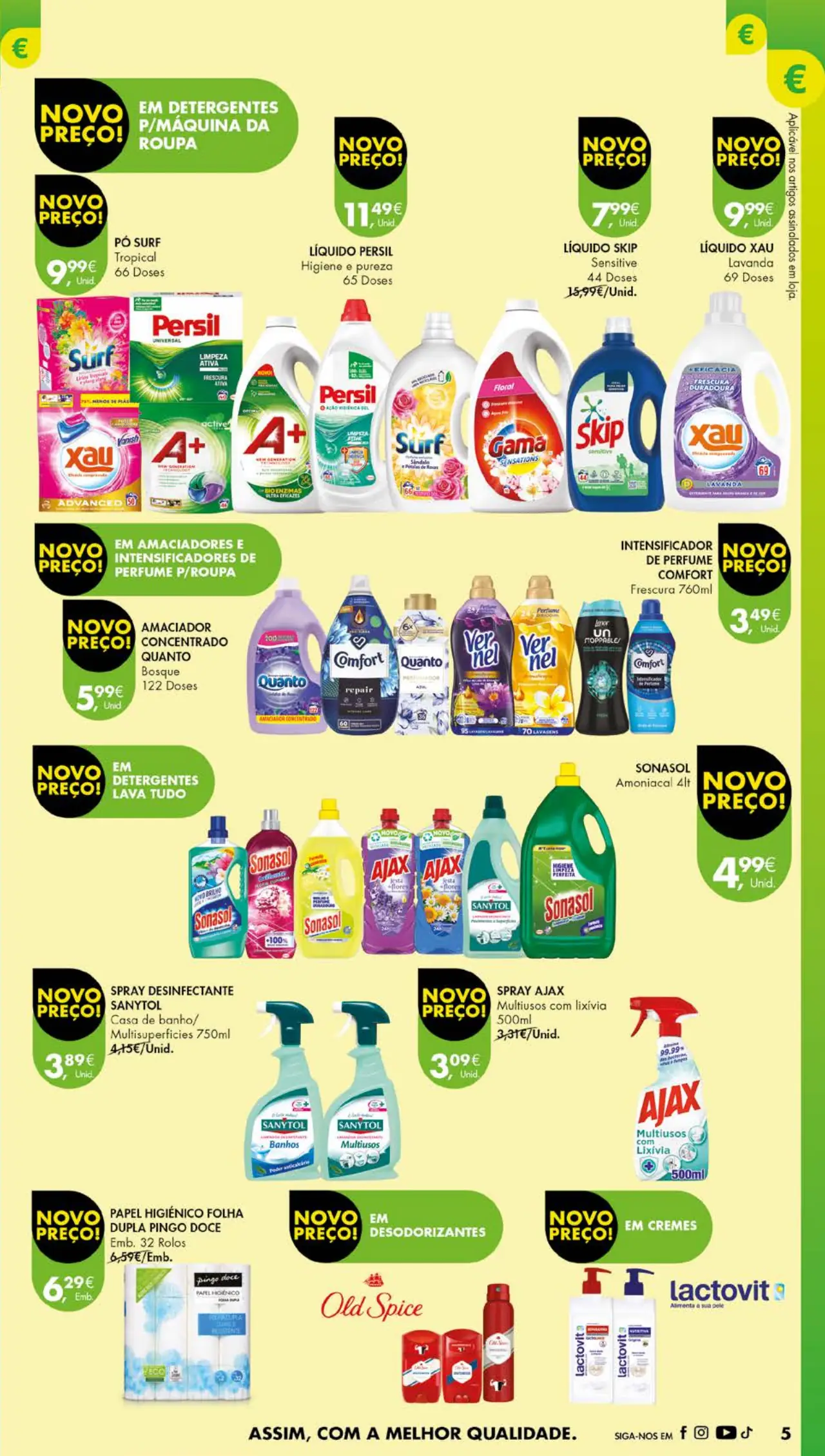 Antevis&atilde;o Folheto Pingo Doce (15 a 21 agosto)