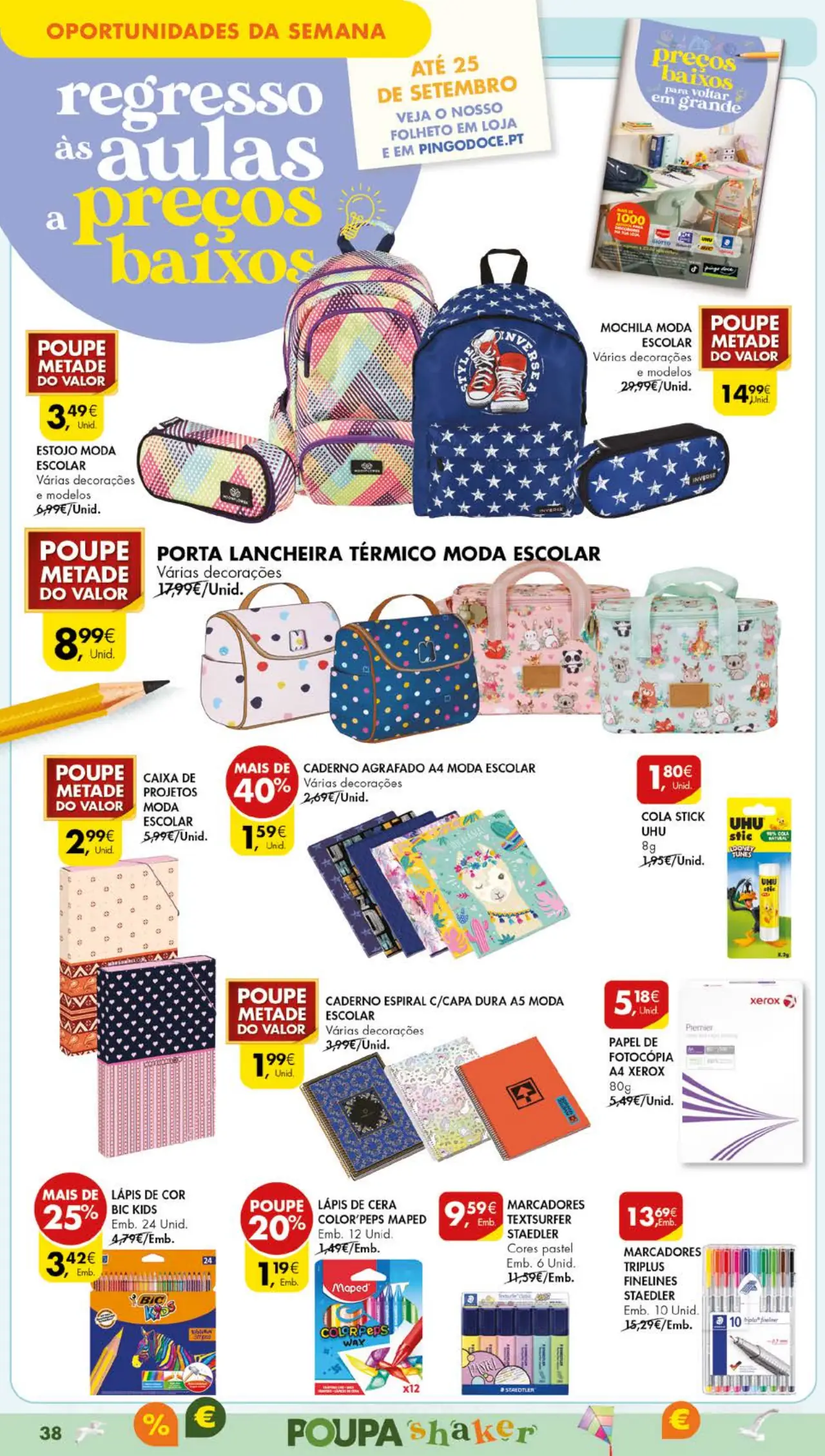 Antevis&atilde;o Folheto Pingo Doce (15 a 21 agosto)