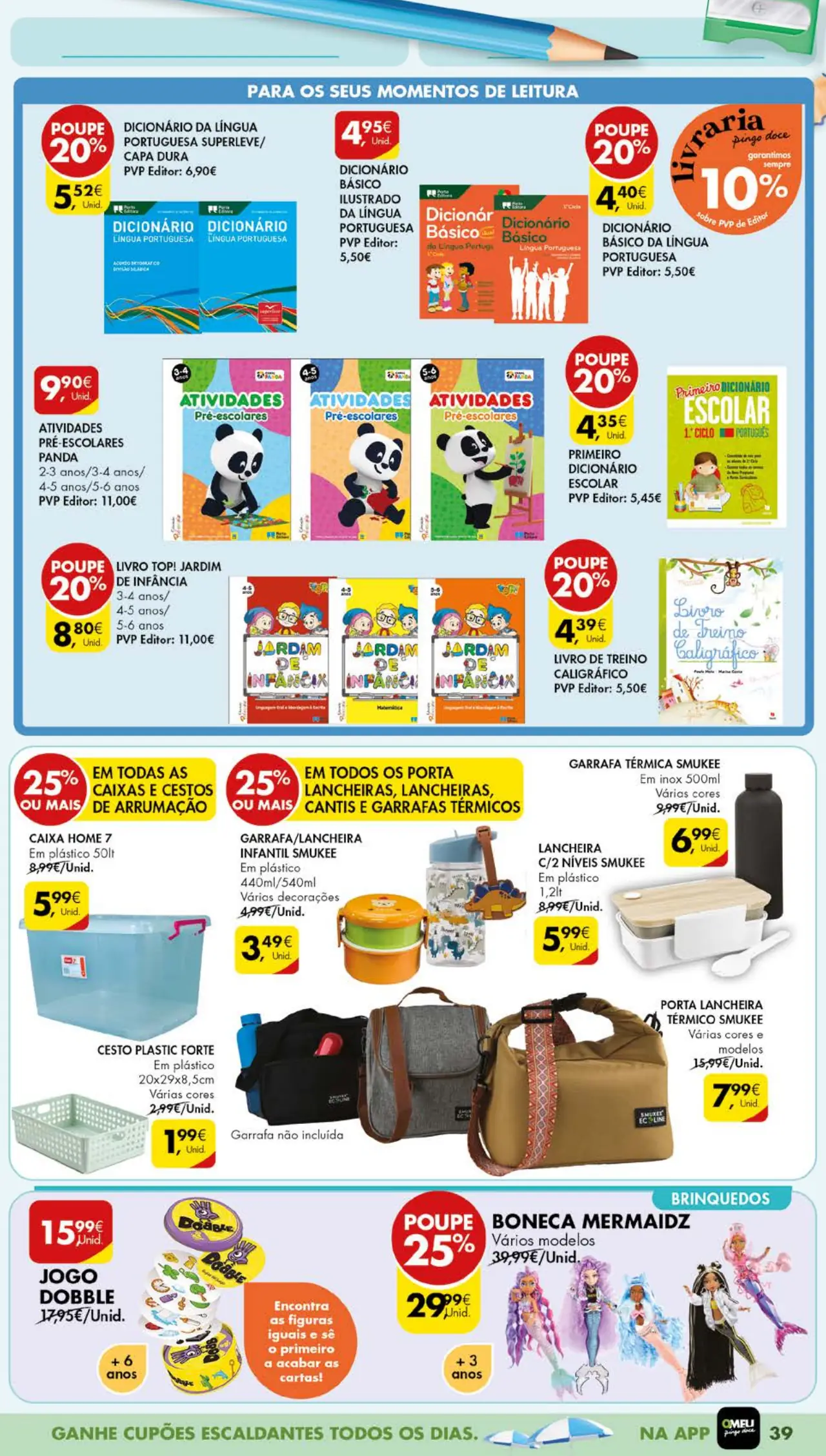 Antevis&atilde;o Folheto Pingo Doce (15 a 21 agosto)