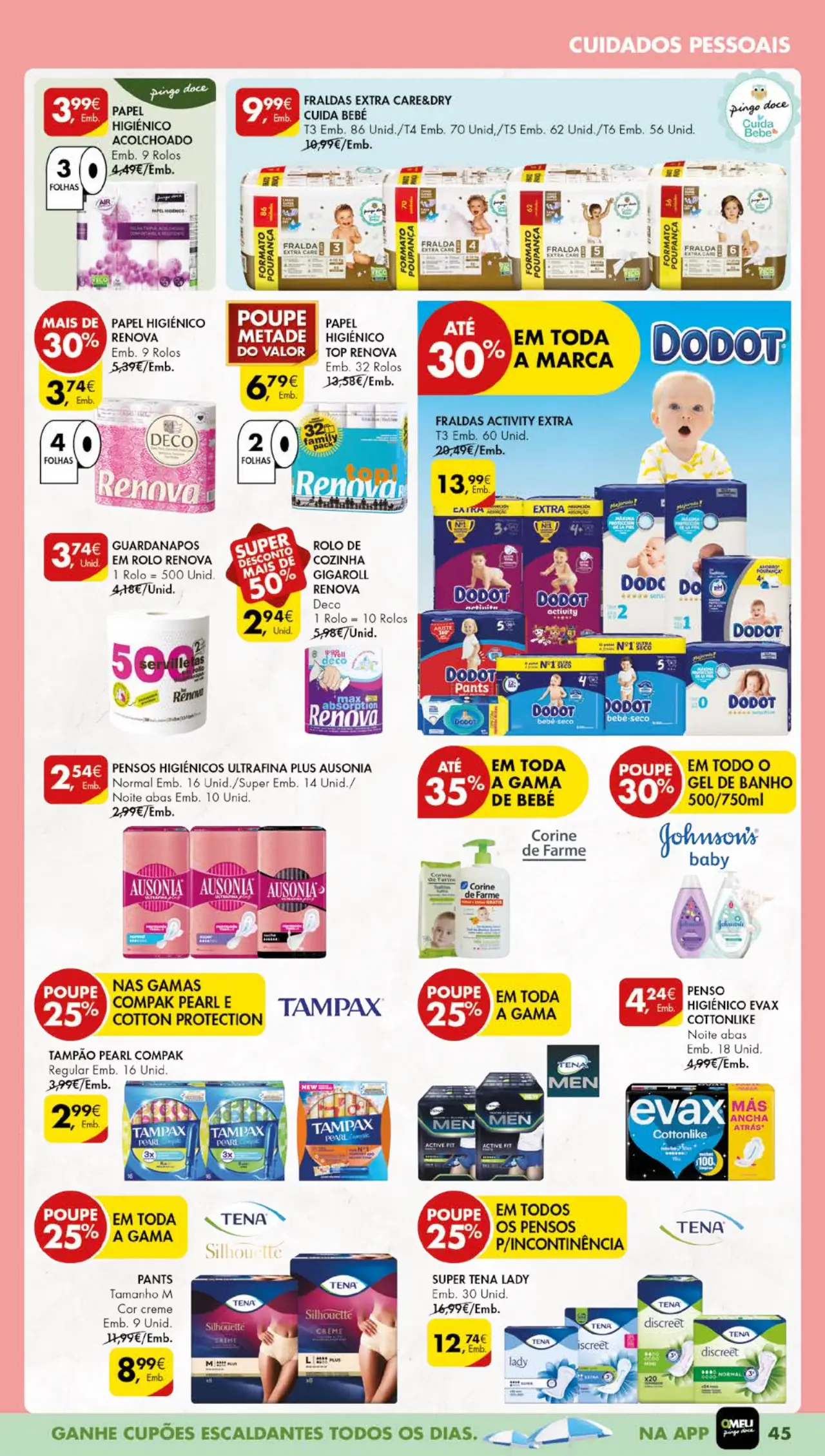 Antevis&atilde;o Folheto Pingo Doce (8 a 14 agosto)