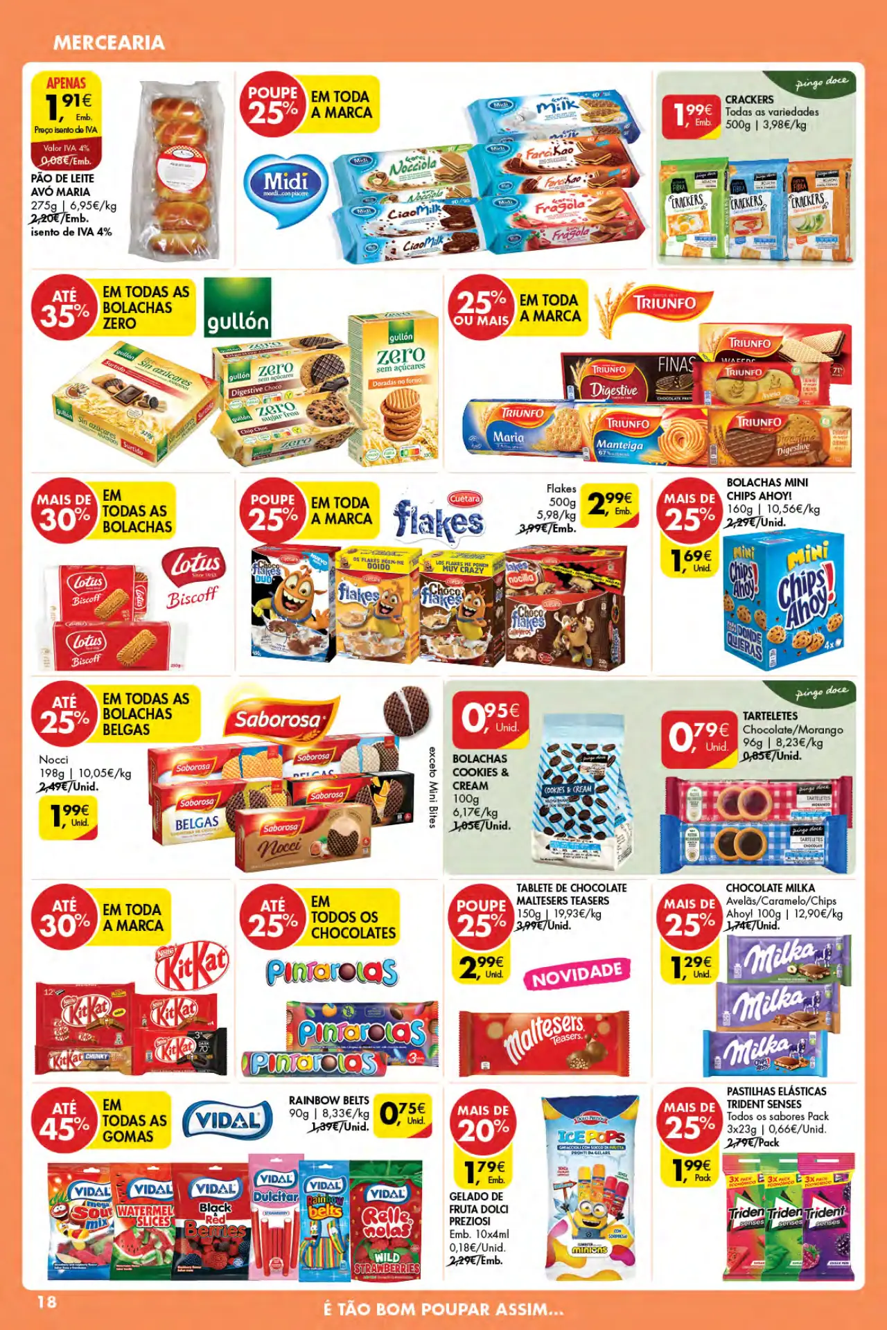 Antevis&atilde;o Folheto Pingo Doce A&ccedil;ores (24 a 30 agosto)