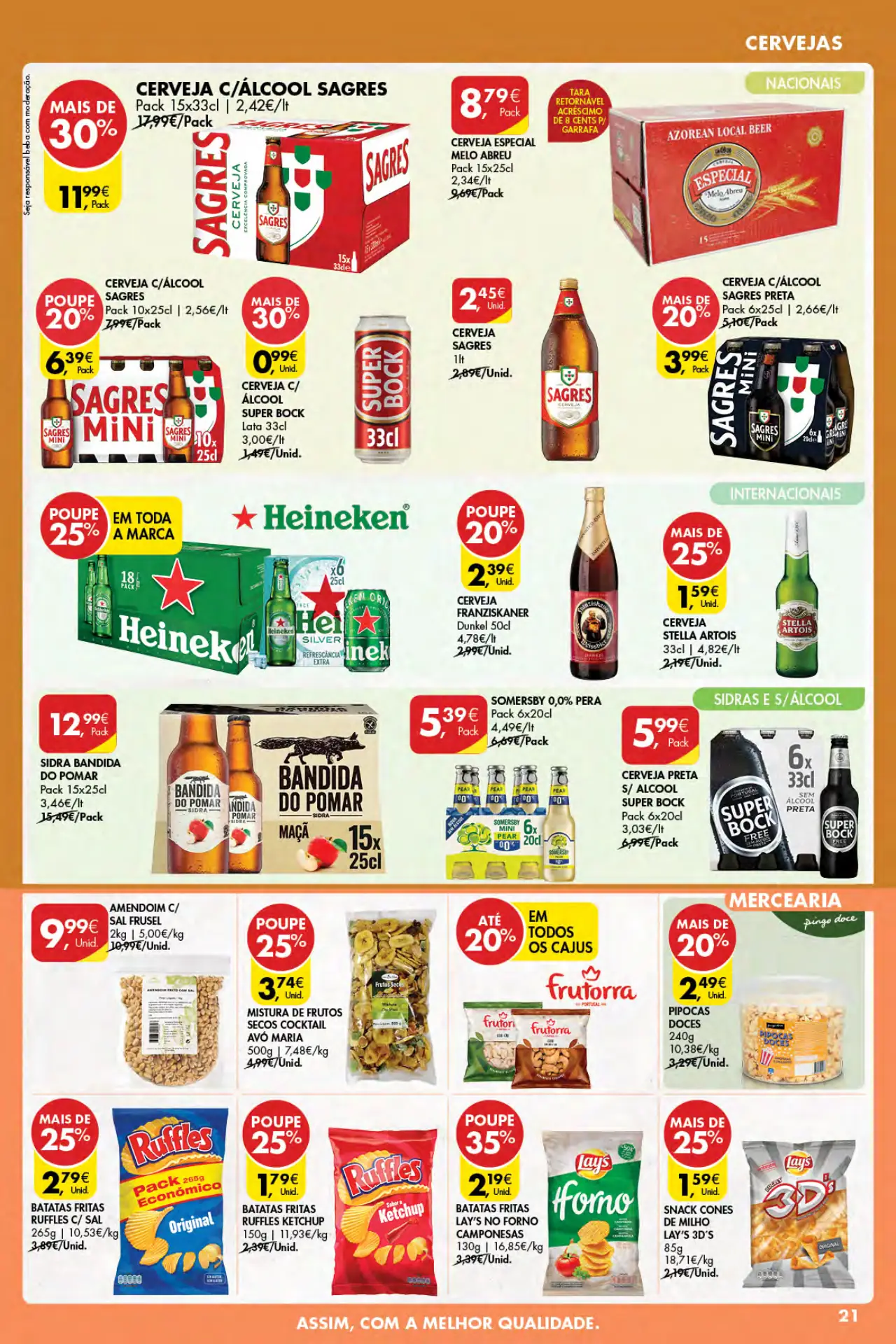 Antevis&atilde;o Folheto Pingo Doce A&ccedil;ores (24 a 30 agosto)