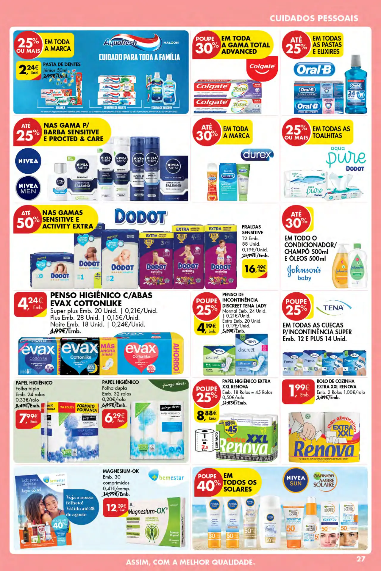 Antevis&atilde;o Folheto Pingo Doce A&ccedil;ores (24 a 30 agosto)