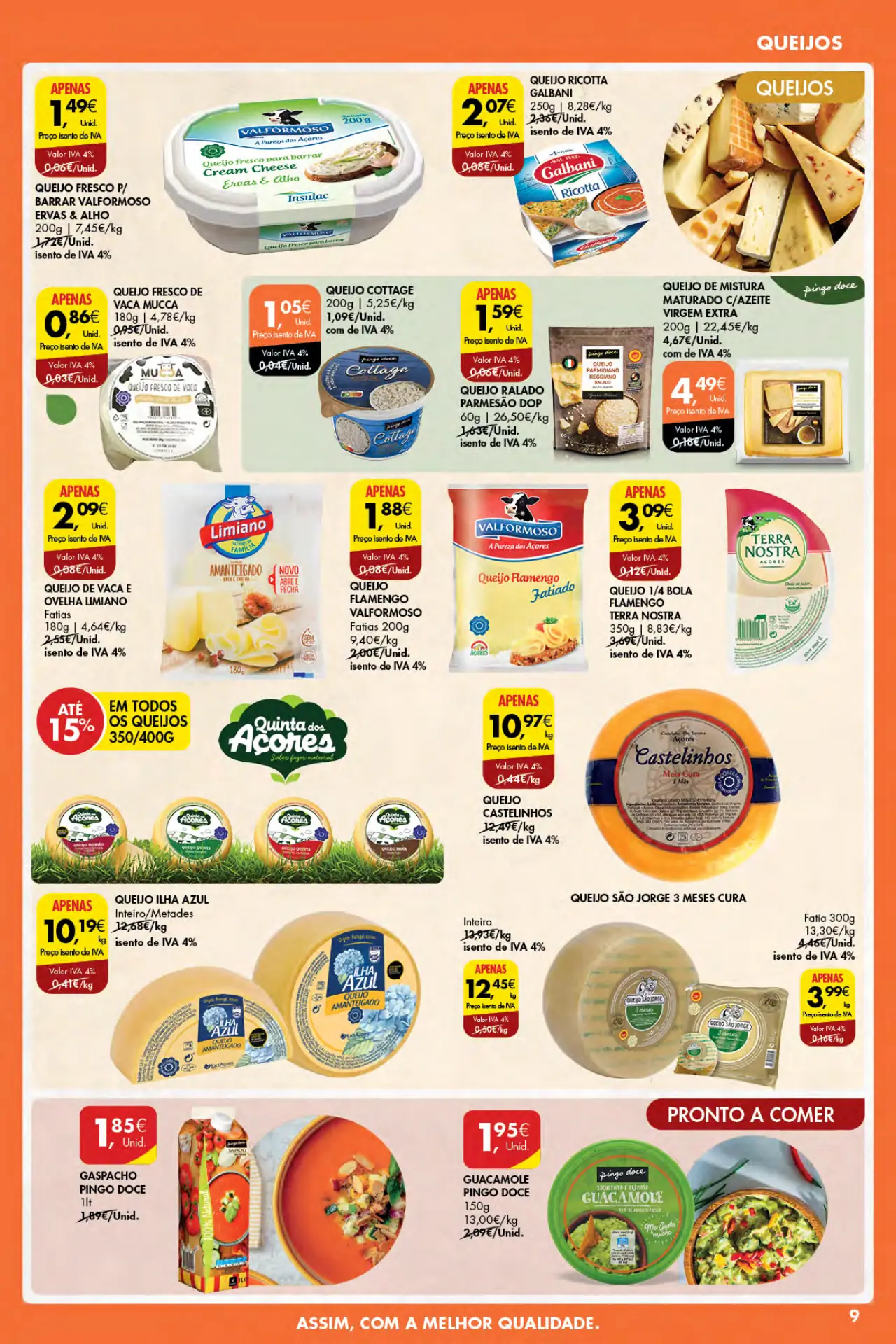 Antevis&atilde;o Folheto Pingo Doce A&ccedil;ores (24 a 30 agosto)