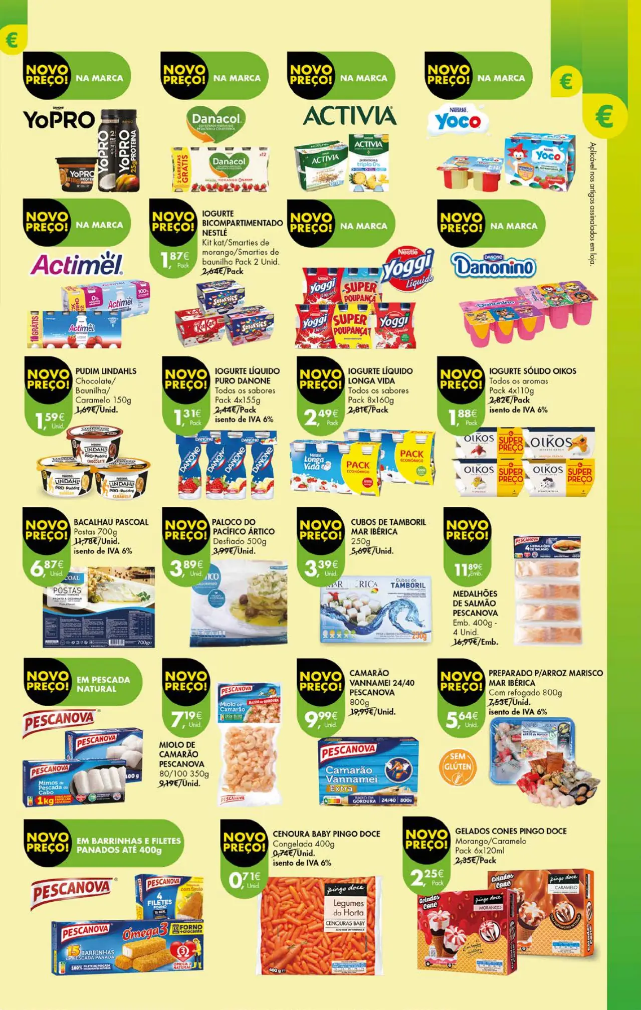 Antevis&atilde;o Folheto Pingo Doce fim-de-semana (18 a 21 agosto)