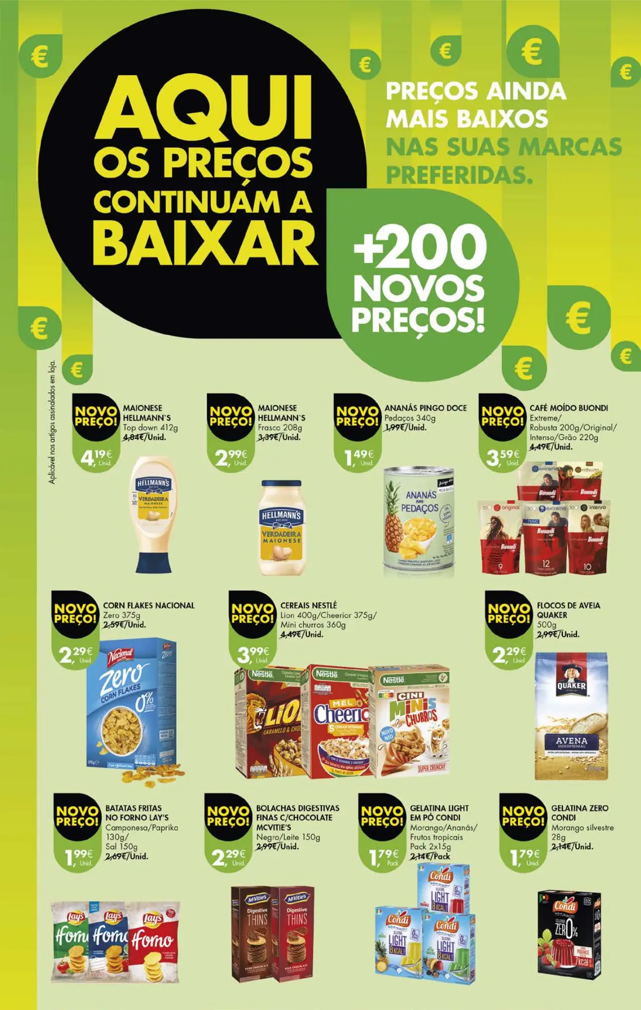 Antevis&atilde;o Folheto Pingo Doce fim-de-semana (11 a 14 agosto)