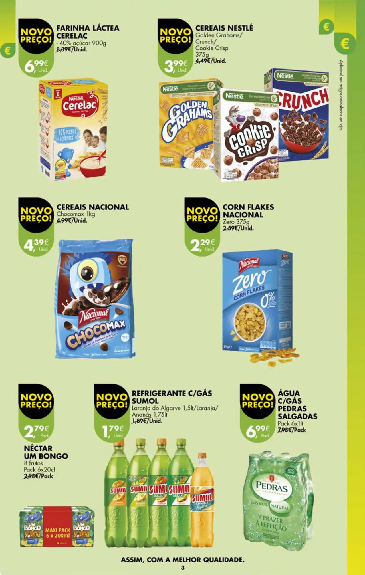 Antevis&atilde;o Folheto Pingo Doce fim-de-semana (4 a 7 agosto)