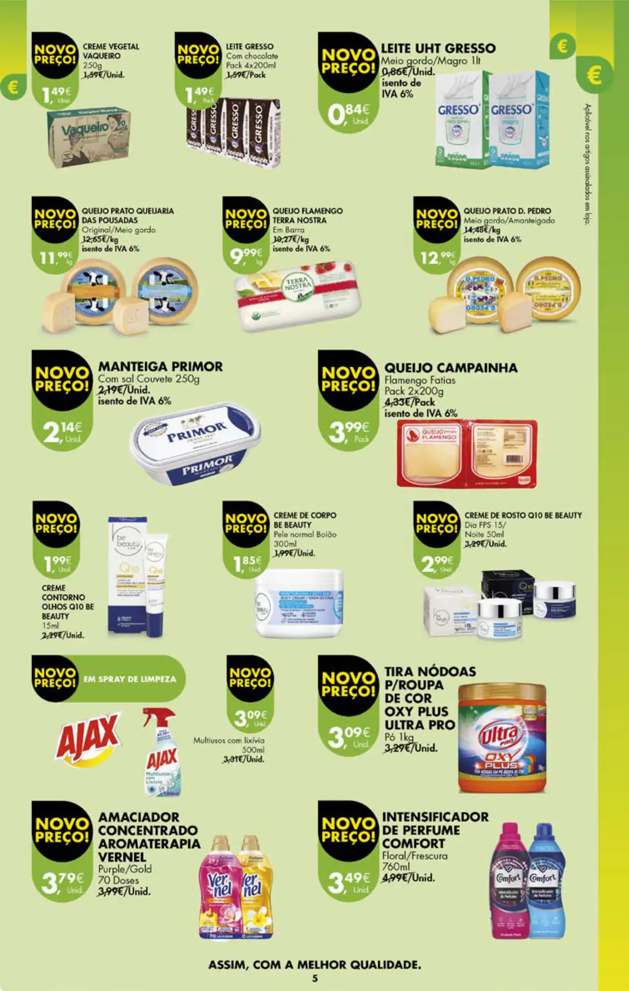 Antevis&atilde;o Folheto Pingo Doce fim-de-semana (4 a 7 agosto)