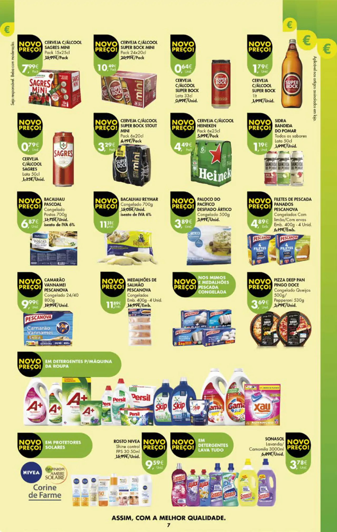 Antevis&atilde;o Folheto Pingo Doce fim-de-semana (4 a 7 agosto)