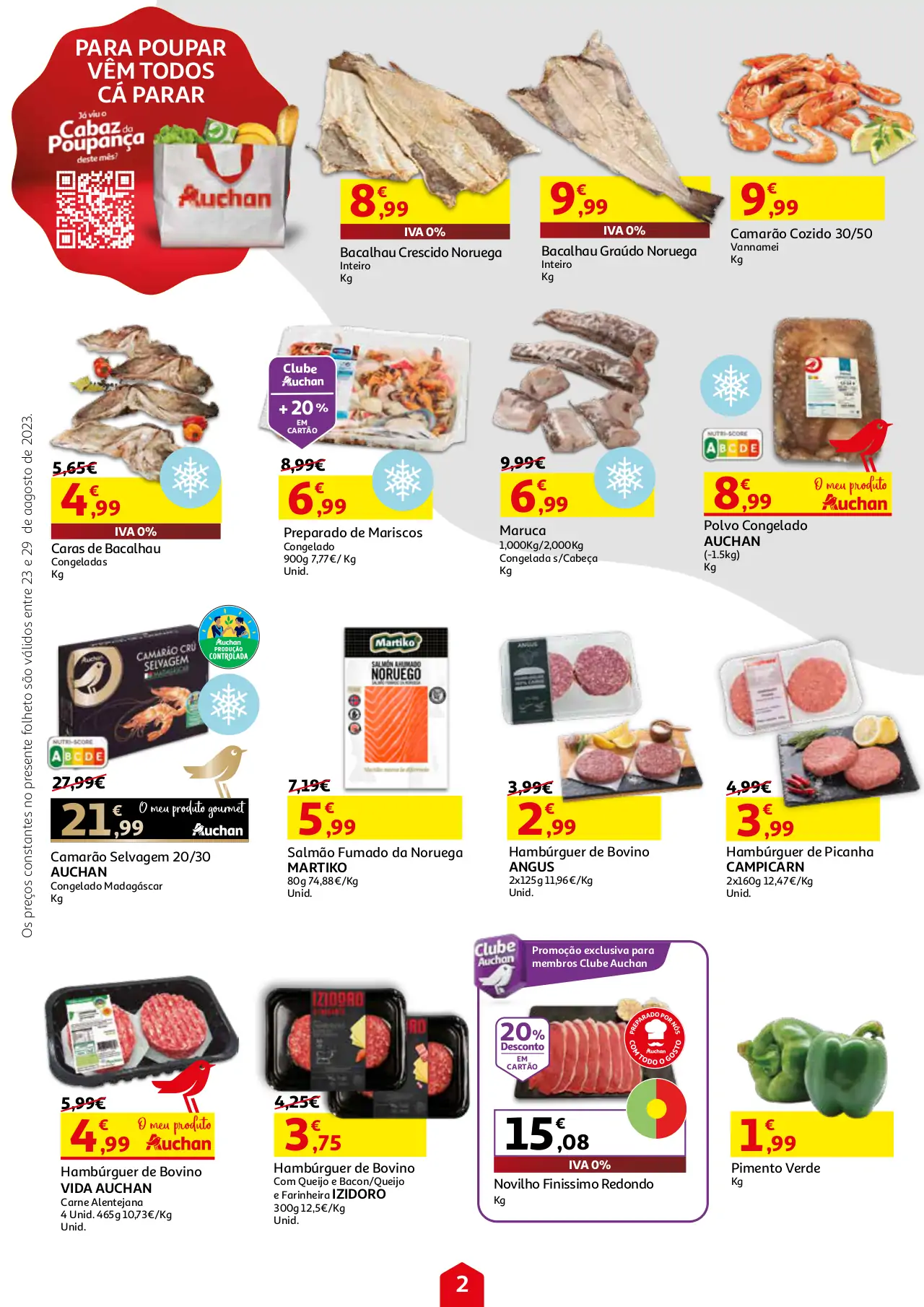 Folheto Auchan desta semana (23 a 29 agosto)
