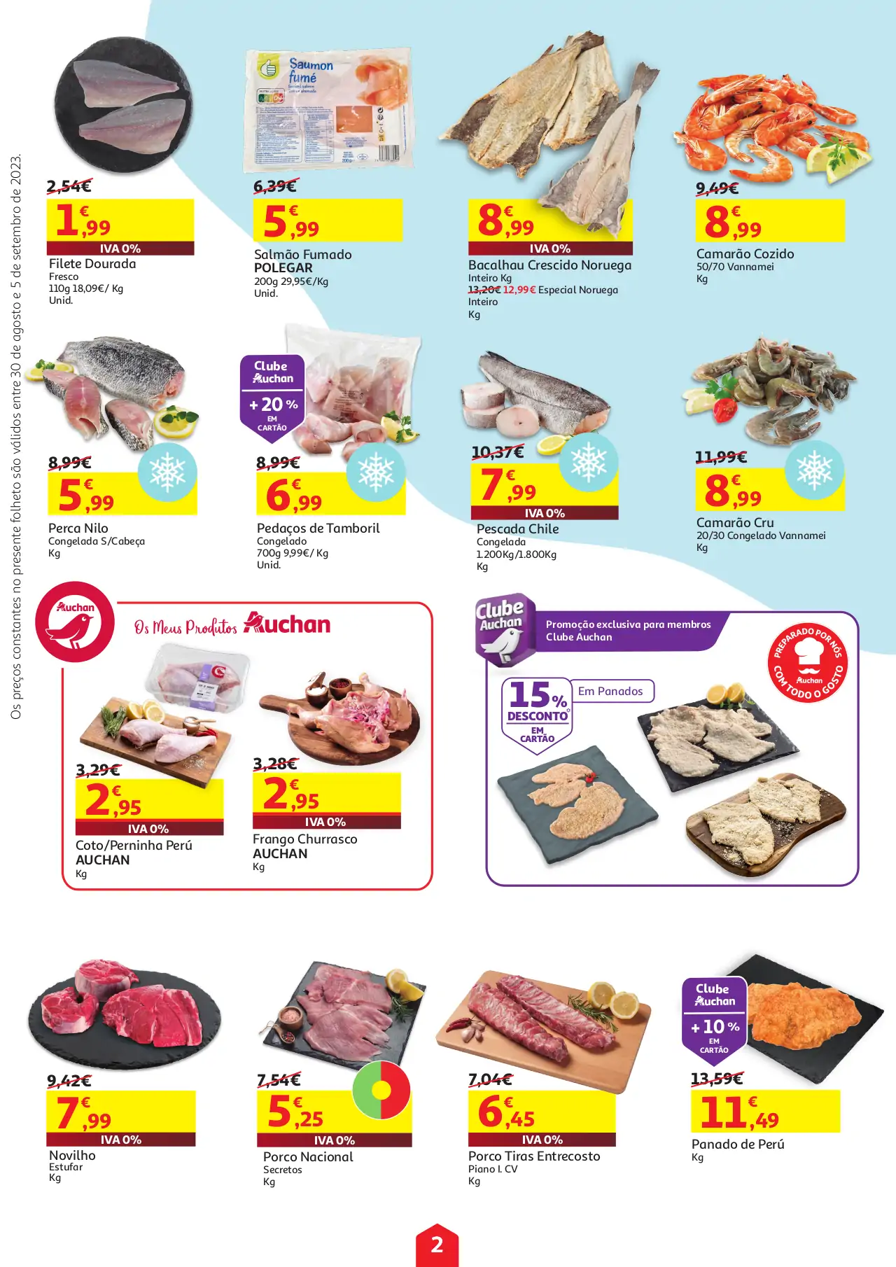 Folheto Auchan (30 agosto a 5 setembro)