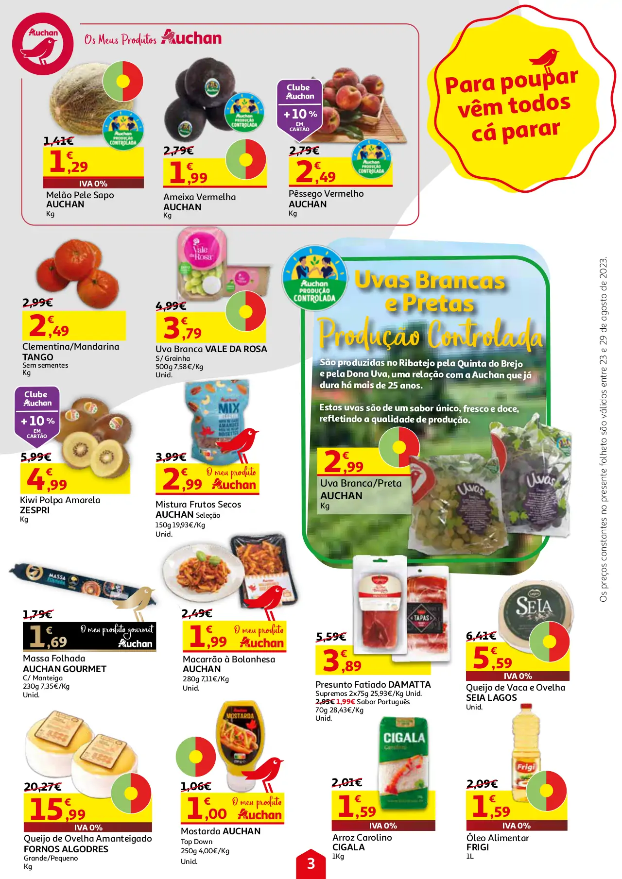 Folheto Auchan desta semana (23 a 29 agosto)