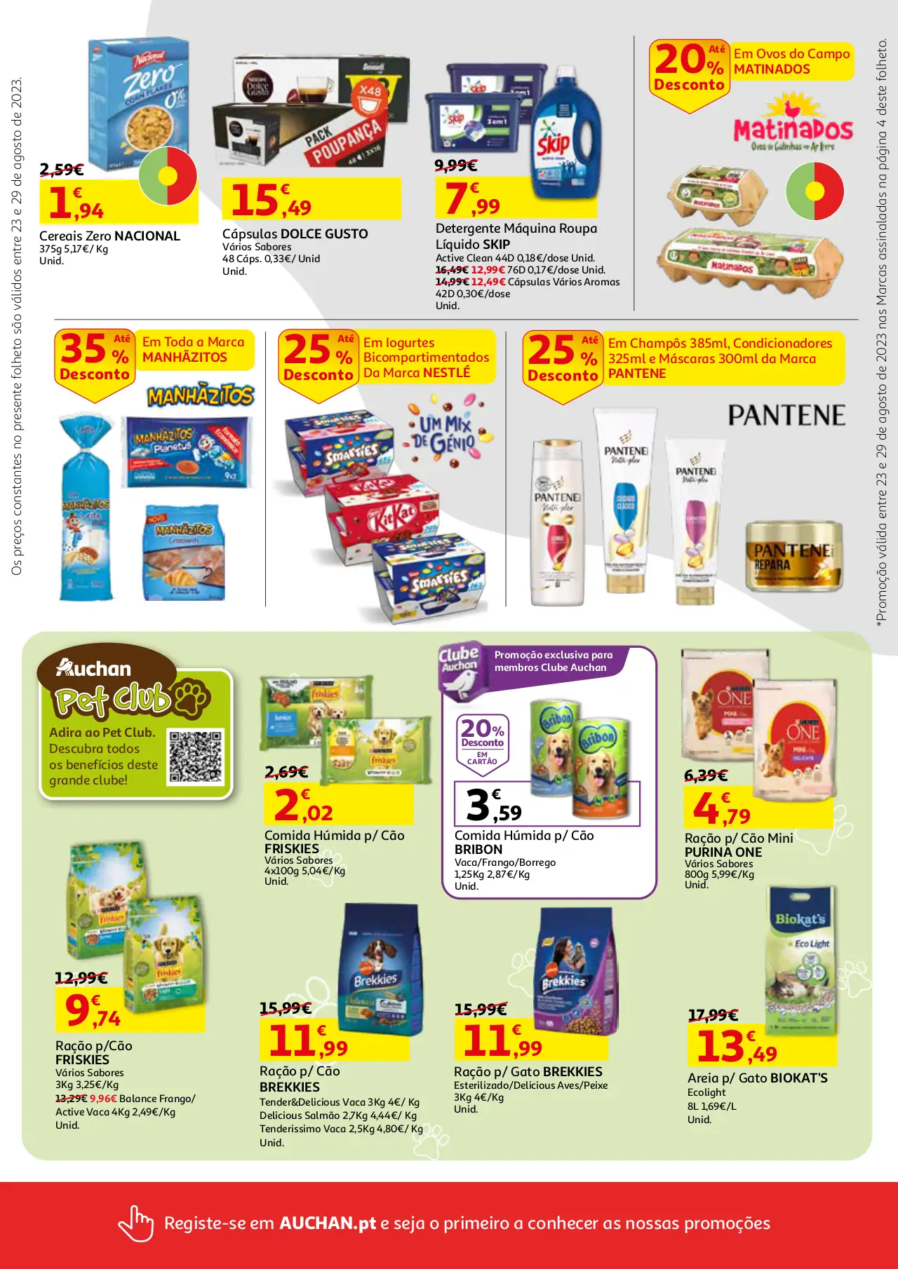 Folheto Auchan desta semana (23 a 29 agosto)