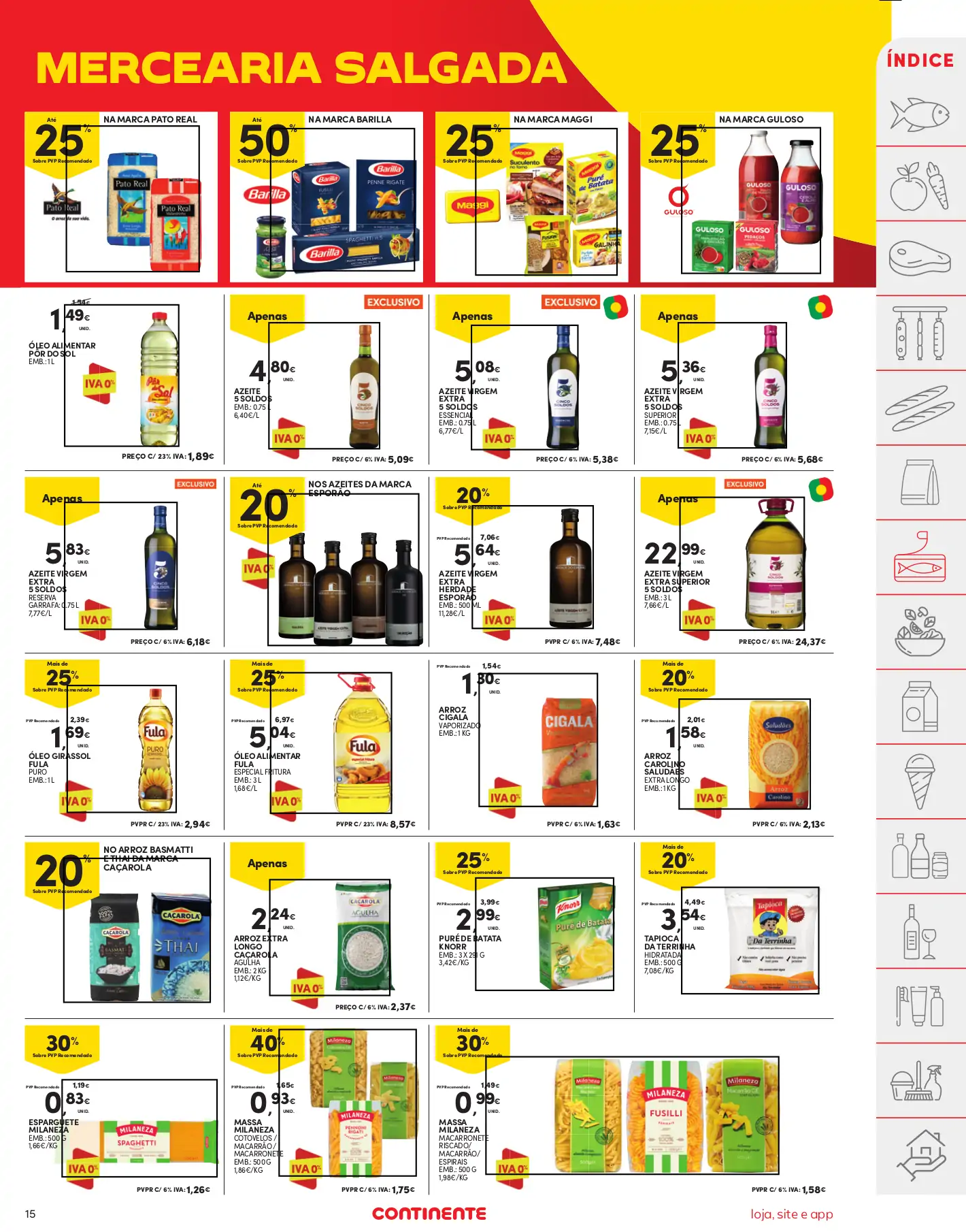 Folheto Continente (29 agosto a 4 setembro)