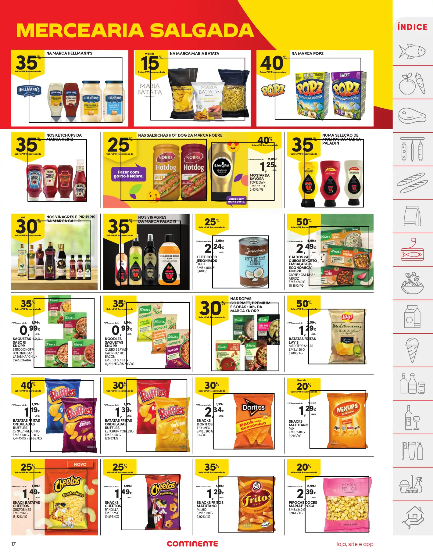 Folheto Continente (29 agosto a 4 setembro)