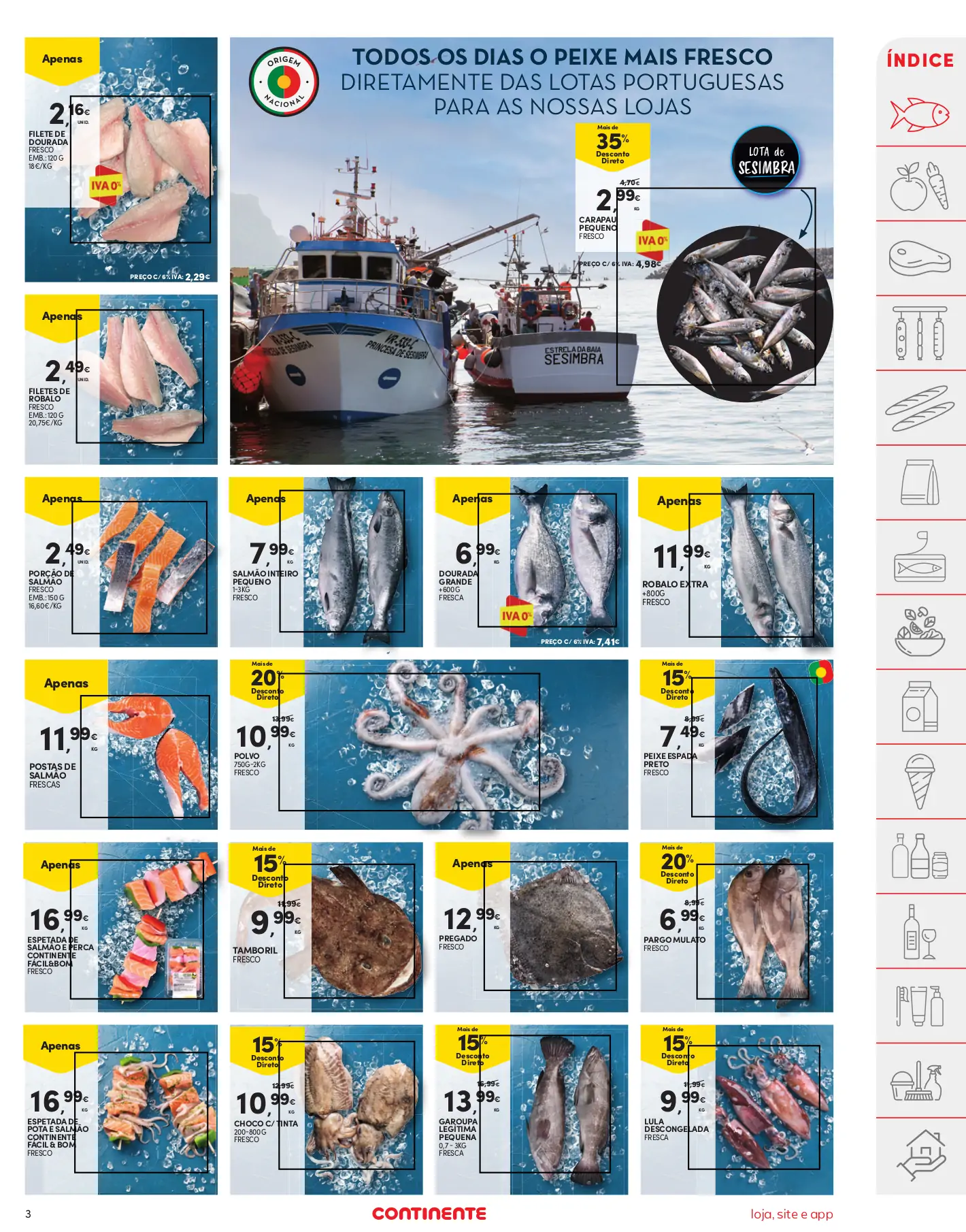 Folheto Continente (29 agosto a 4 setembro)