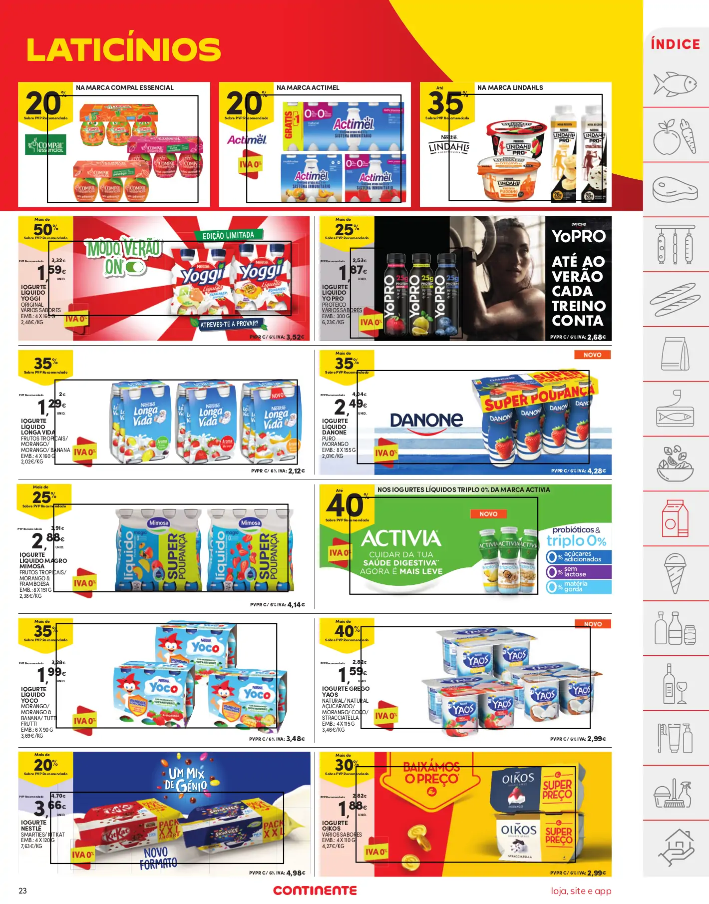 Folheto Continente (29 agosto a 4 setembro)