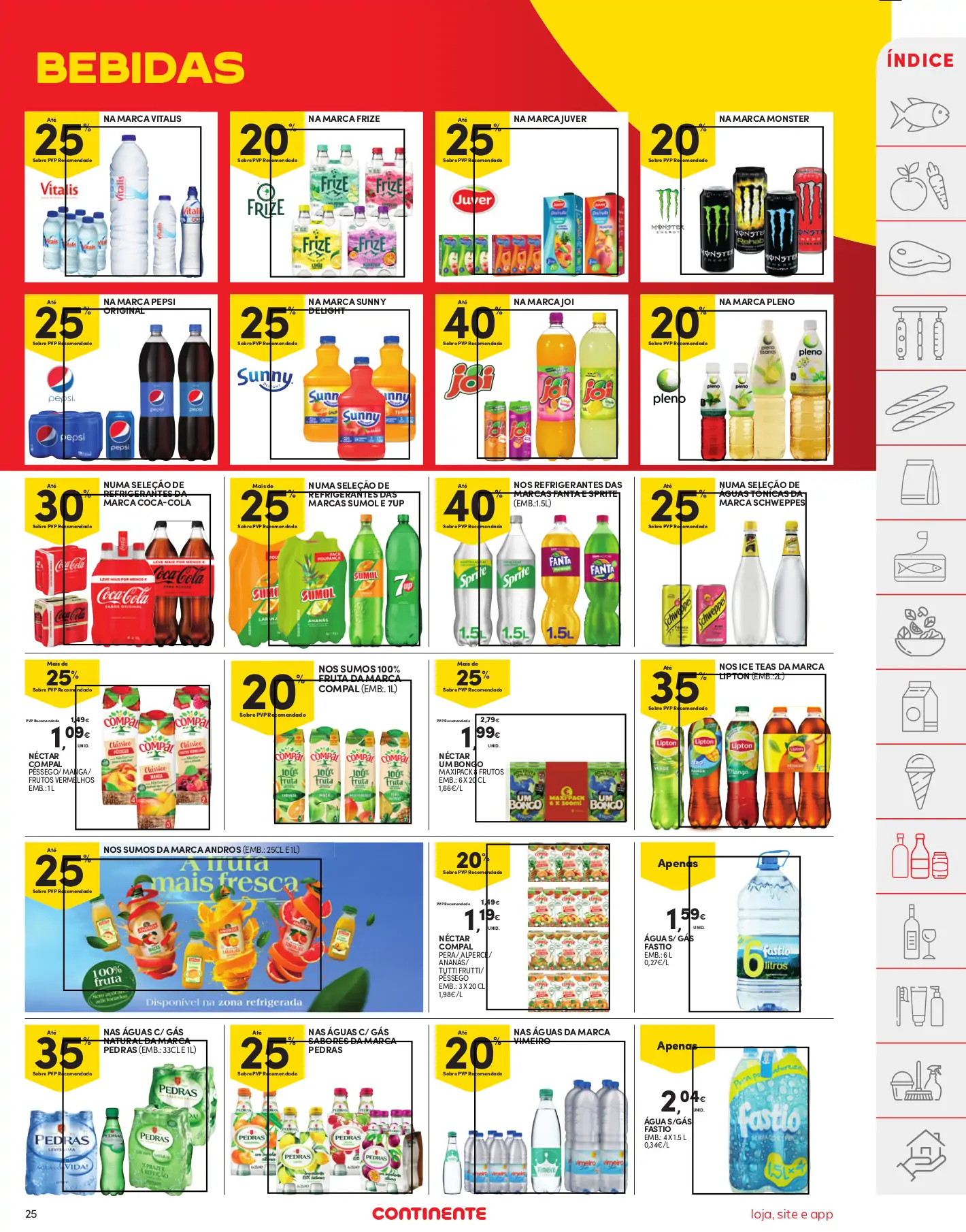 Folheto Continente (29 agosto a 4 setembro)