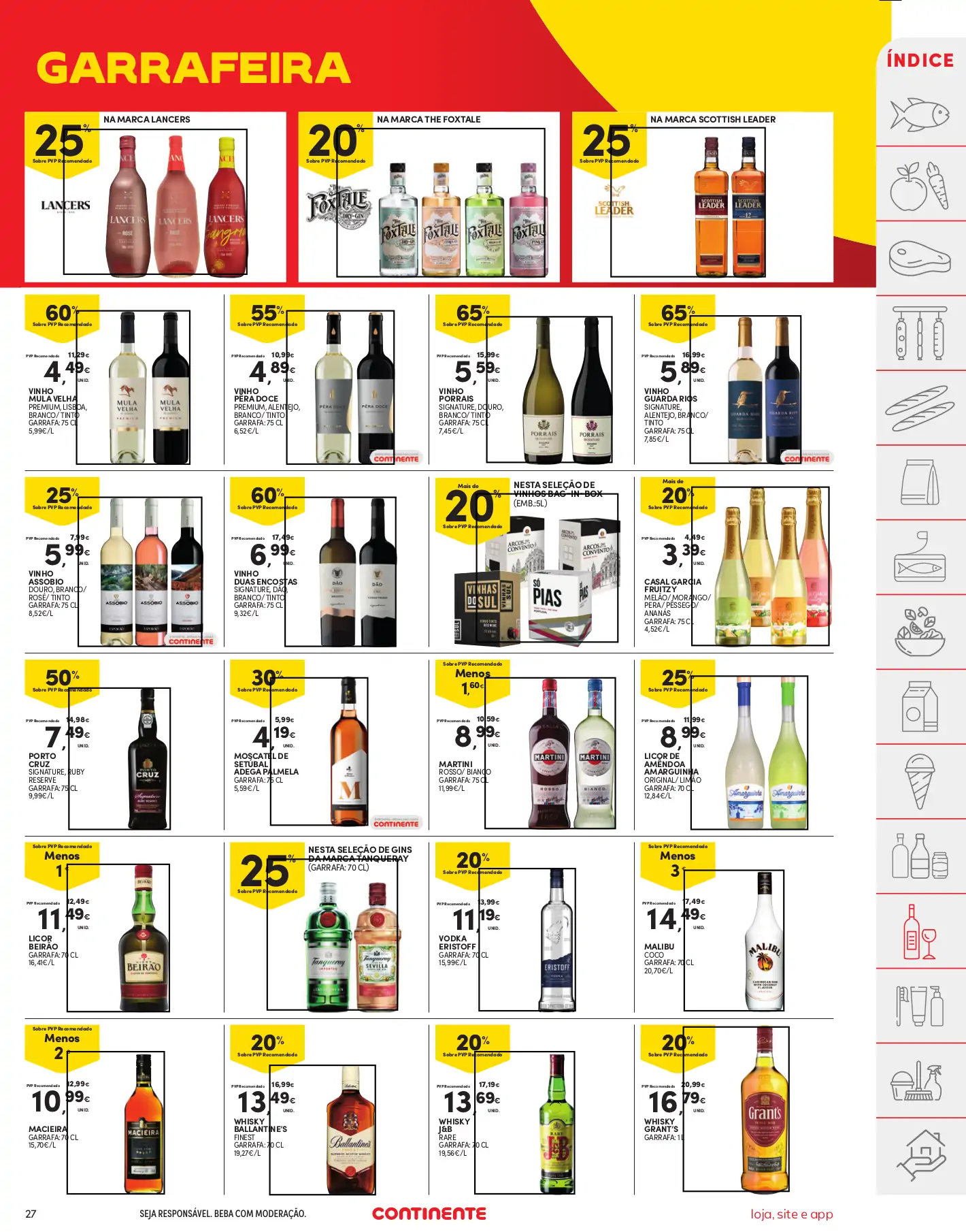 Folheto Continente (29 agosto a 4 setembro)