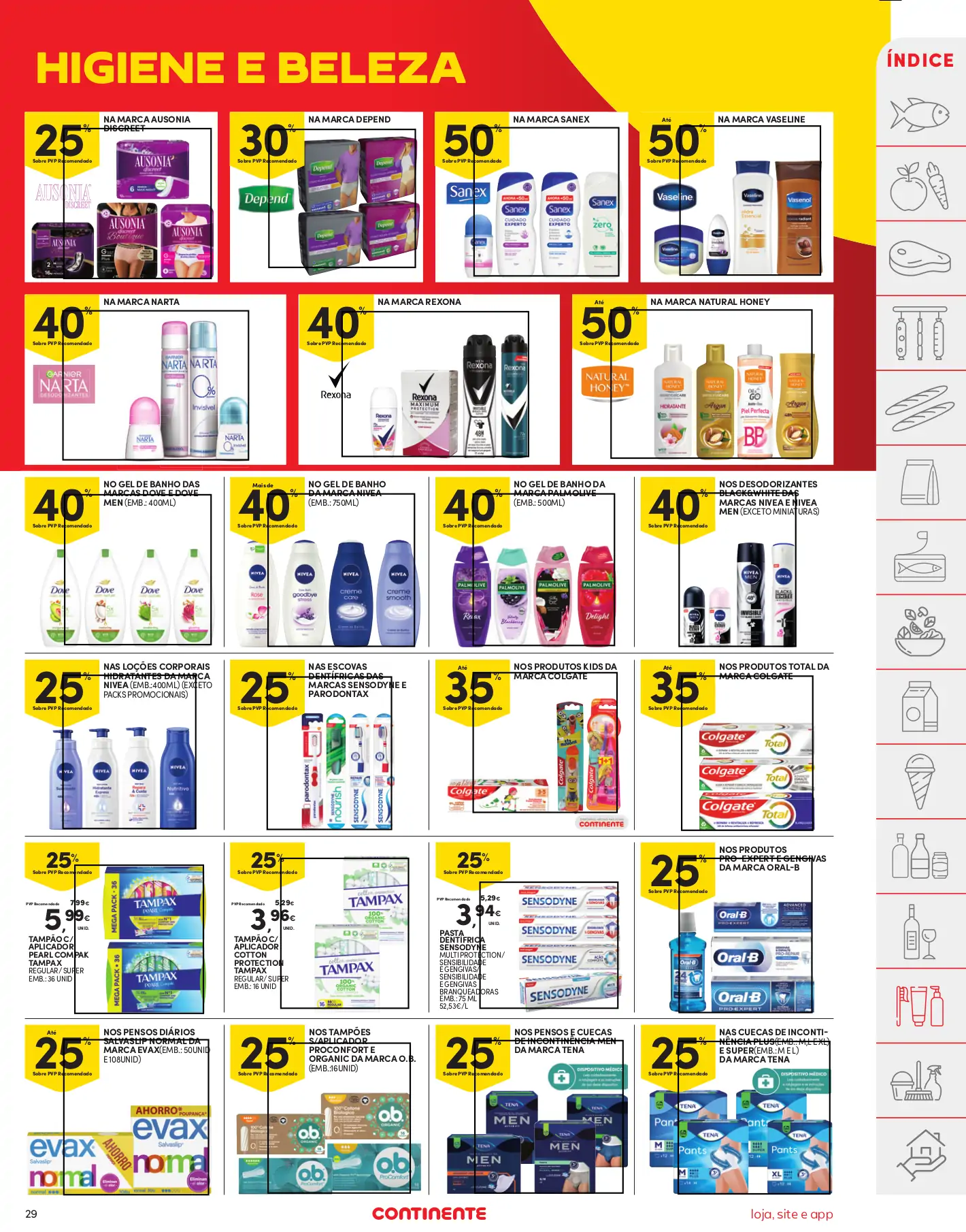 Folheto Continente (29 agosto a 4 setembro)