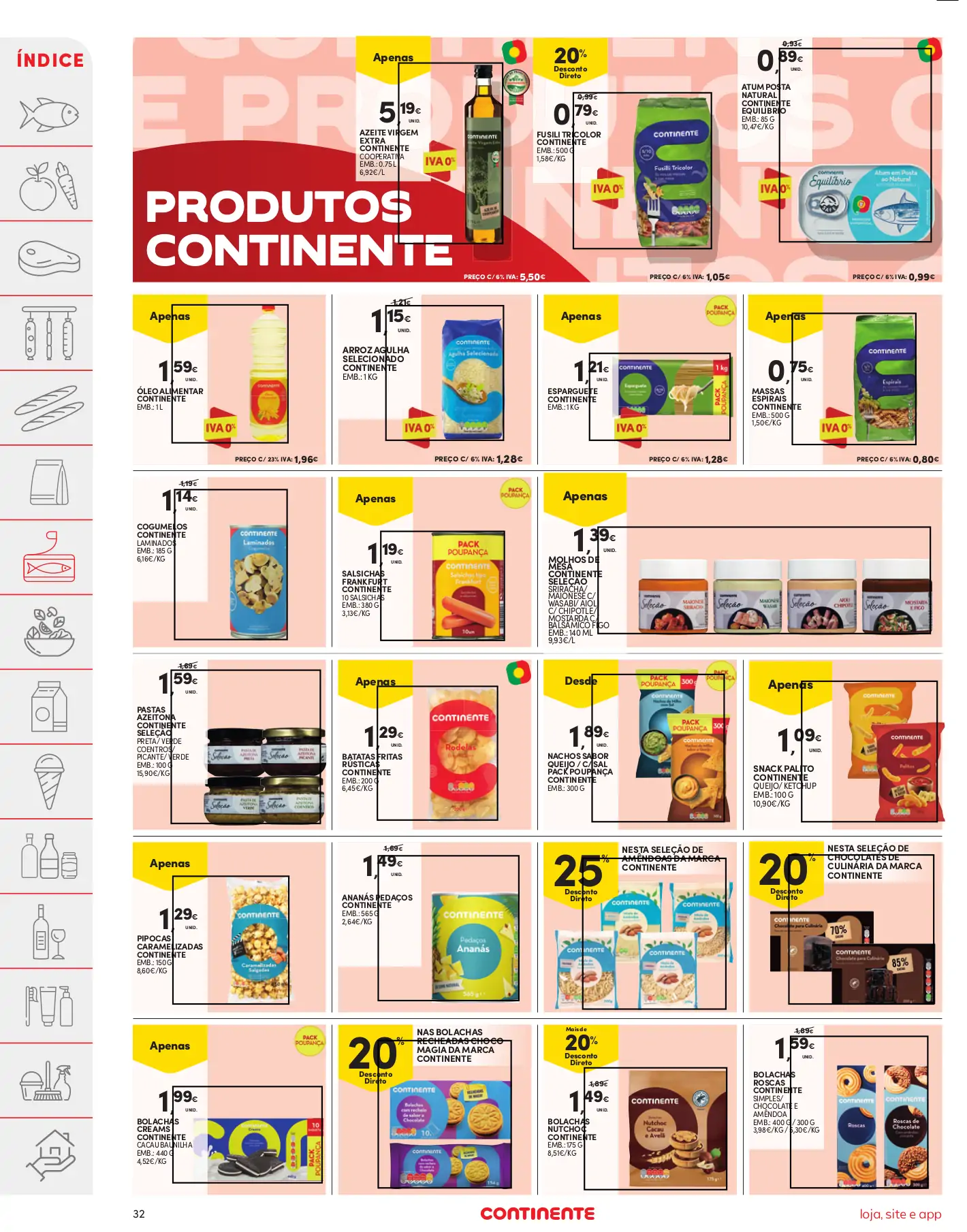Folheto Continente (29 agosto a 4 setembro)