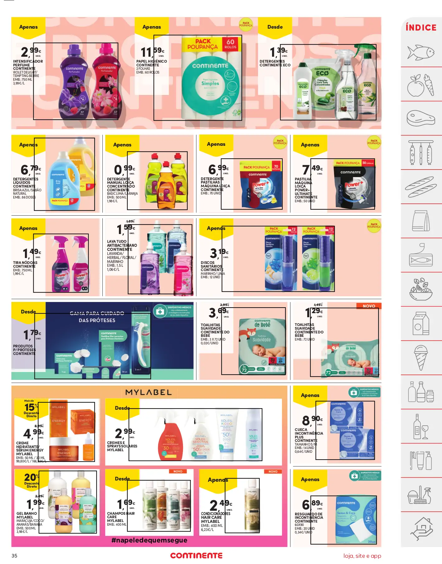 Folheto Continente (29 agosto a 4 setembro)