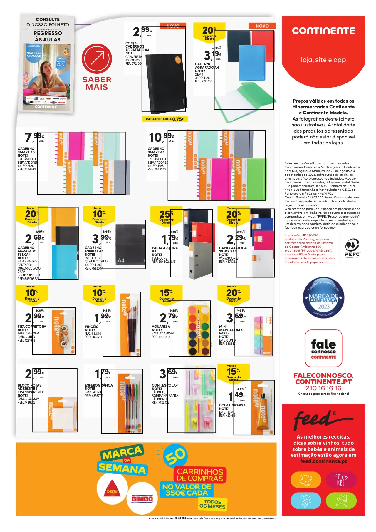 Folheto Continente (29 agosto a 4 setembro)