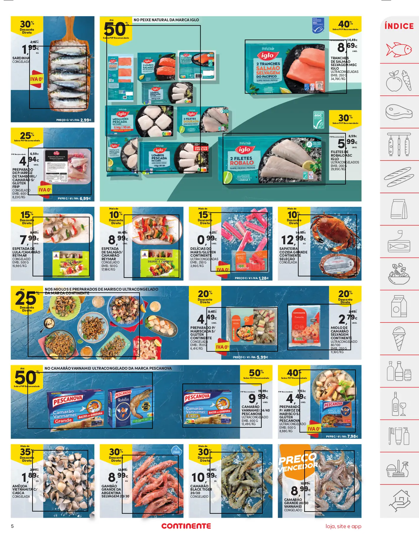 Folheto Continente (29 agosto a 4 setembro)