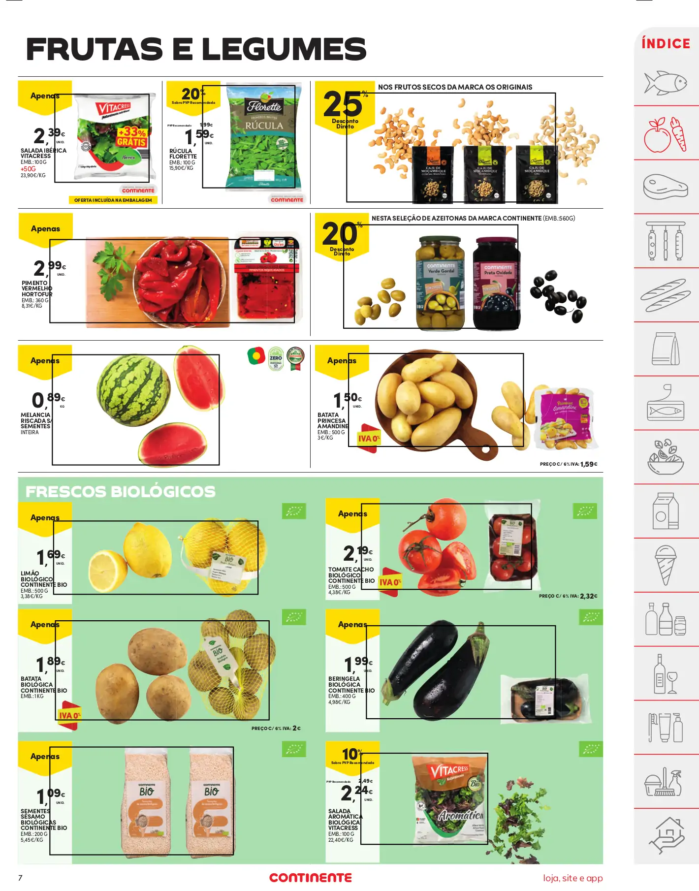 Folheto Continente (29 agosto a 4 setembro)