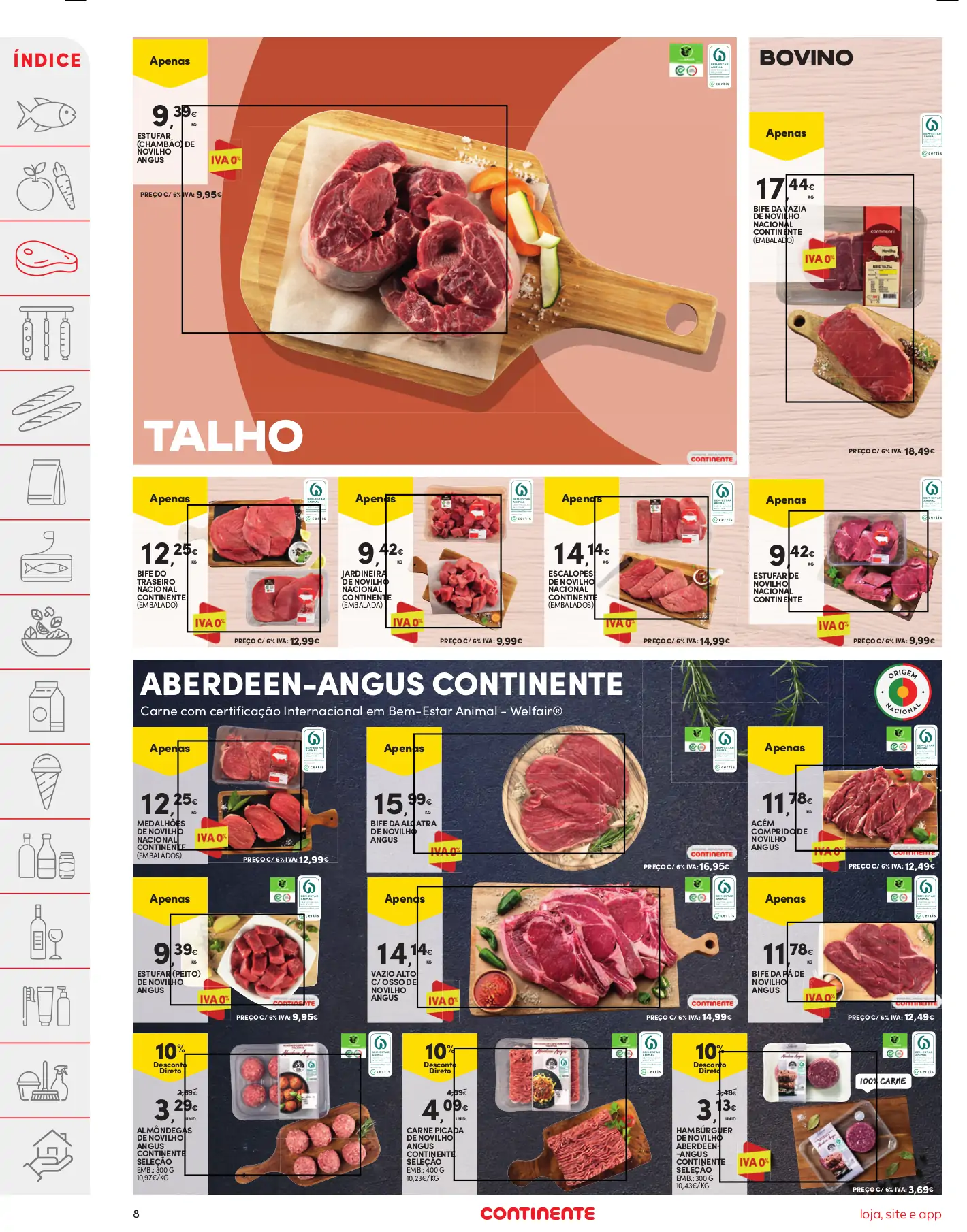 Folheto Continente (29 agosto a 4 setembro)
