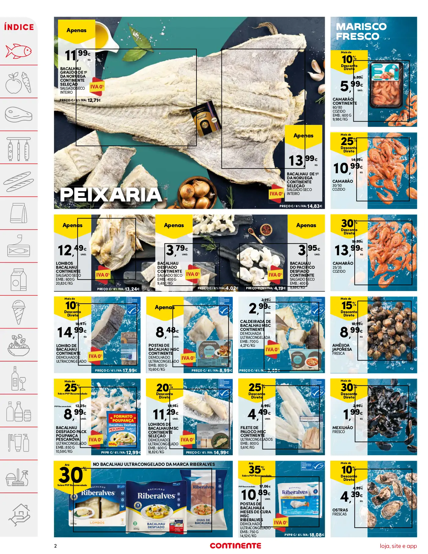 Folheto Continente (22 a 28 agosto)