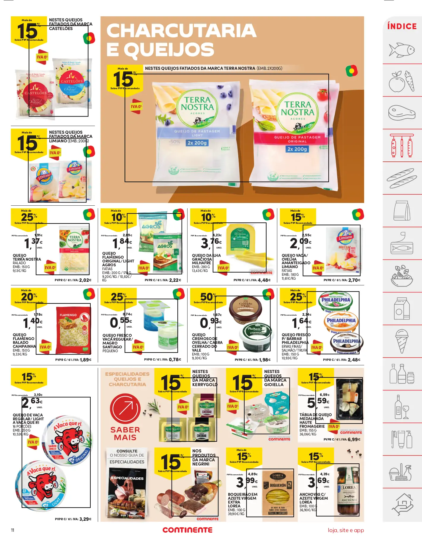 Folheto Continente (8 a 14 agosto)