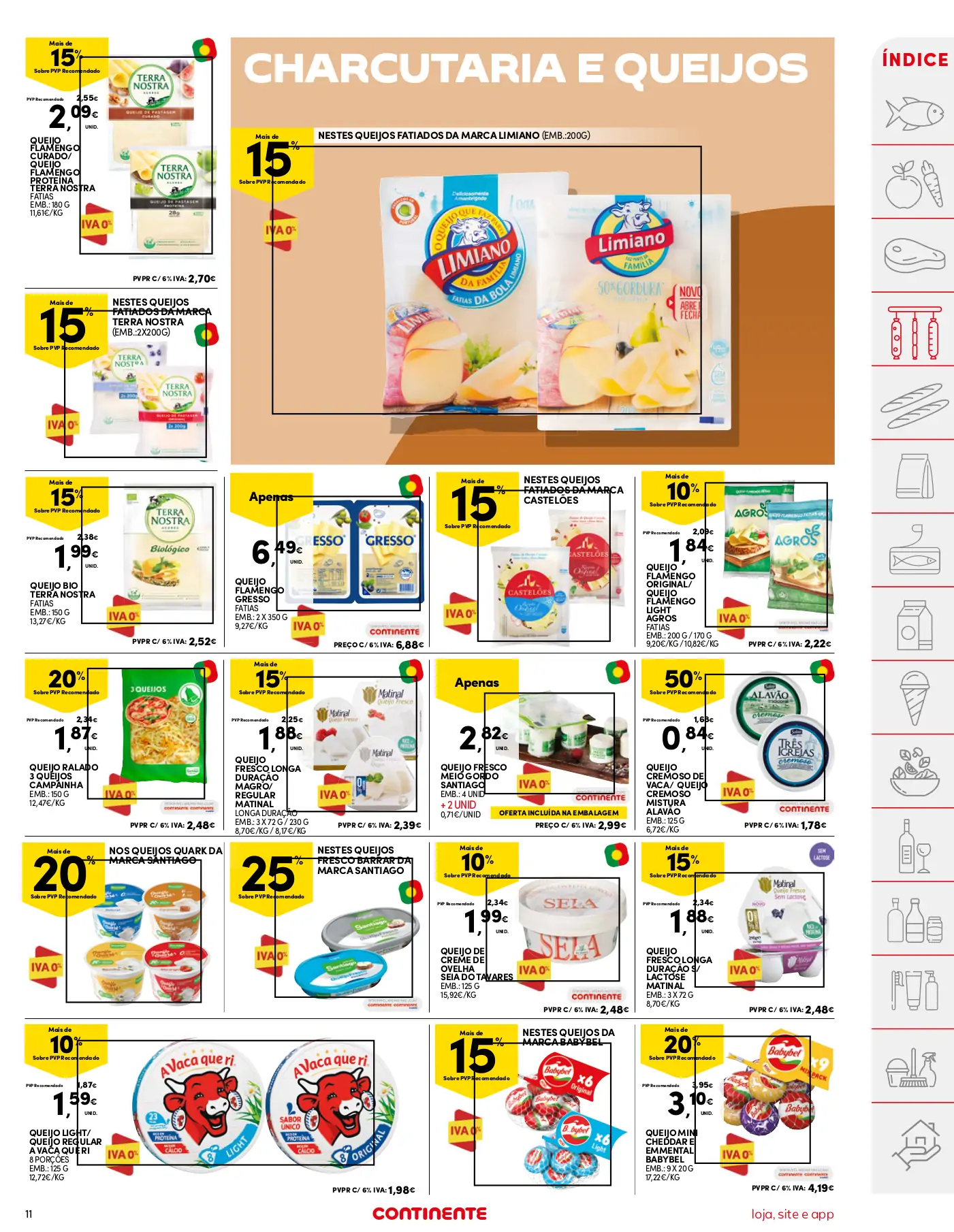 Folheto Continente (22 a 28 agosto)