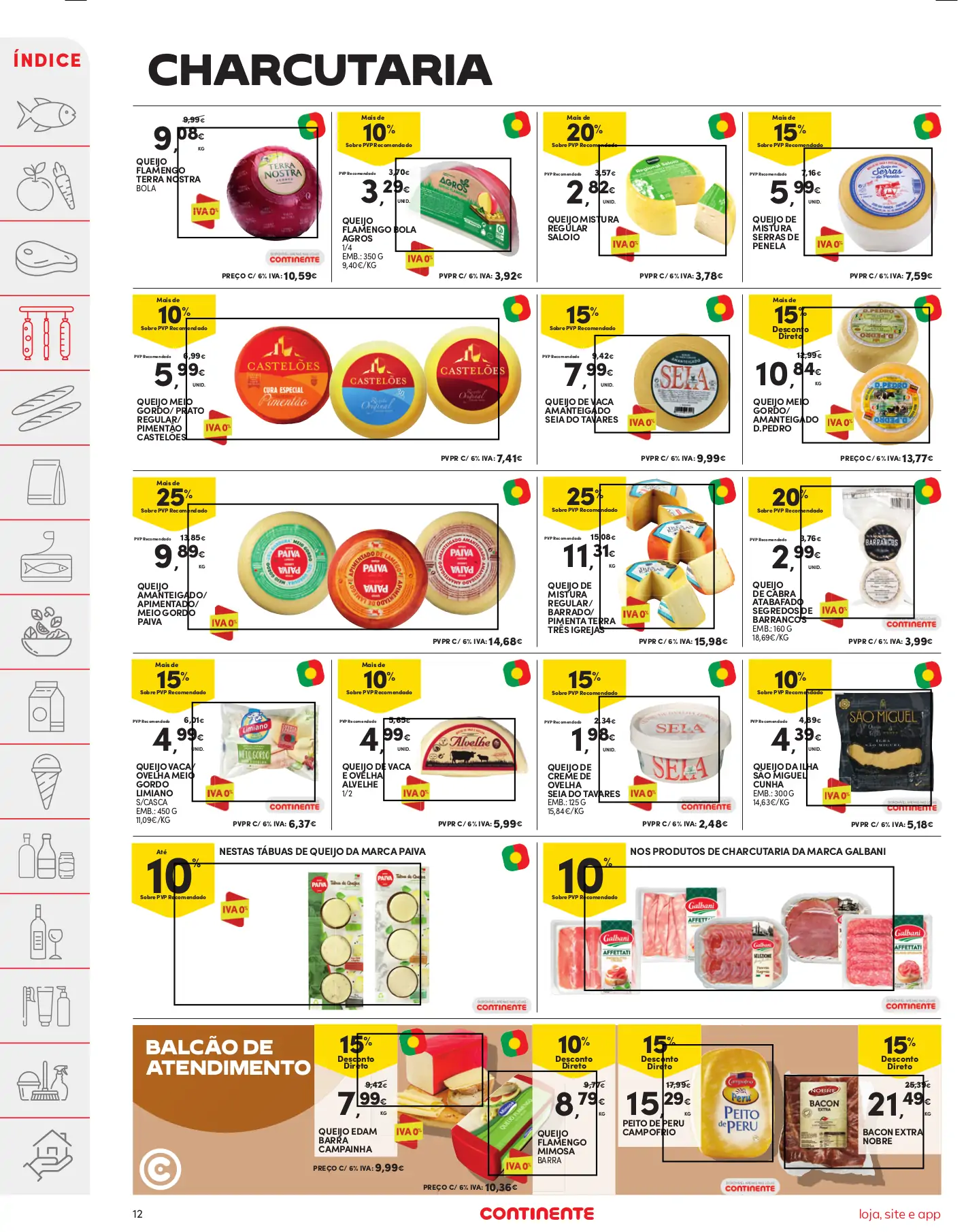 Folheto Continente (8 a 14 agosto)
