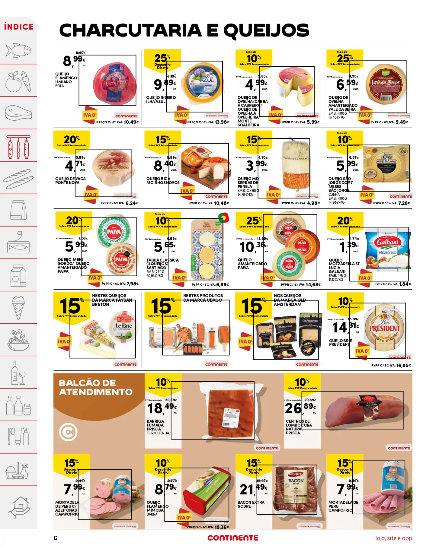 Folheto Continente (22 a 28 agosto)