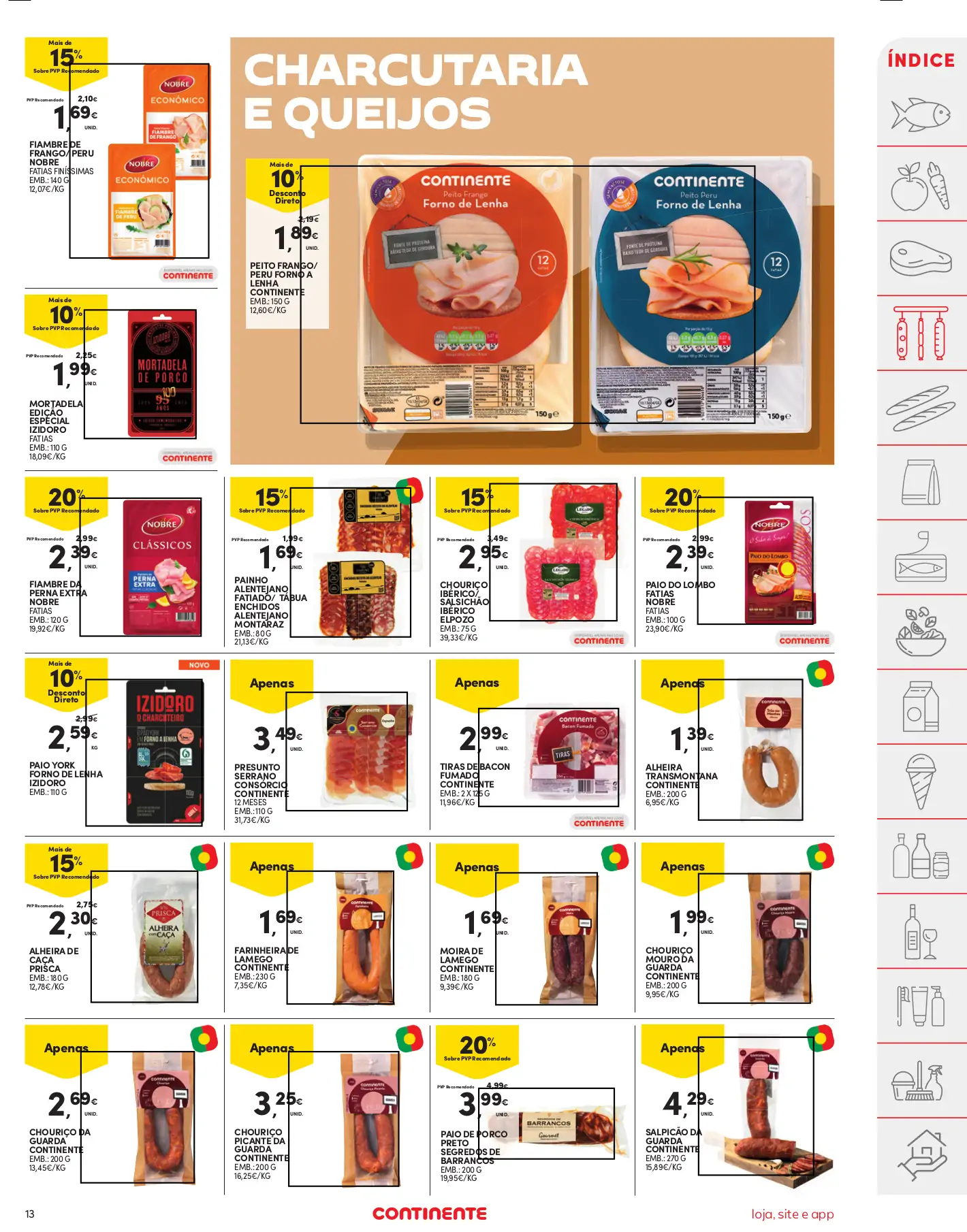 Folheto Continente (8 a 14 agosto)