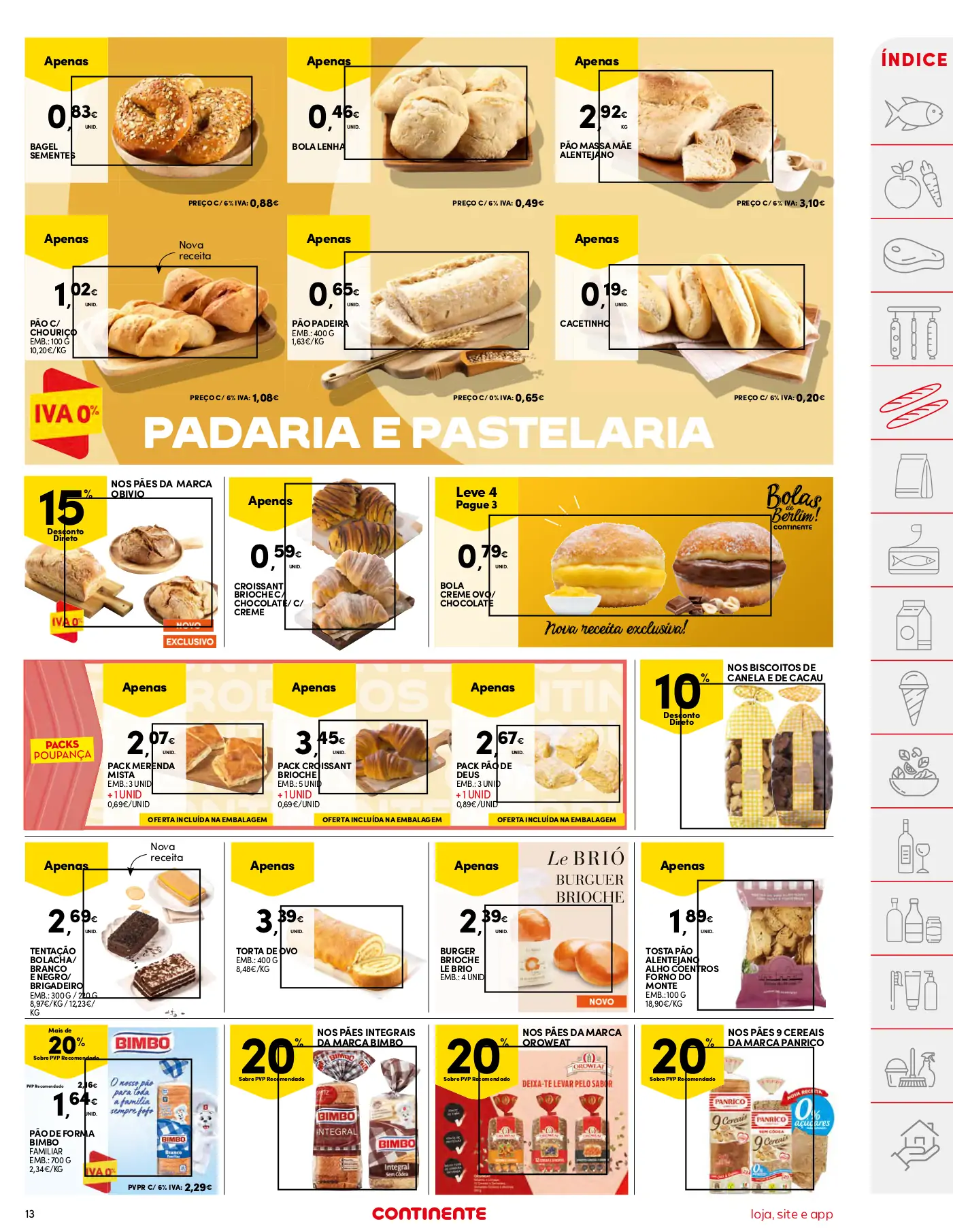 Folheto Continente desta semana (1 a 7 agosto)