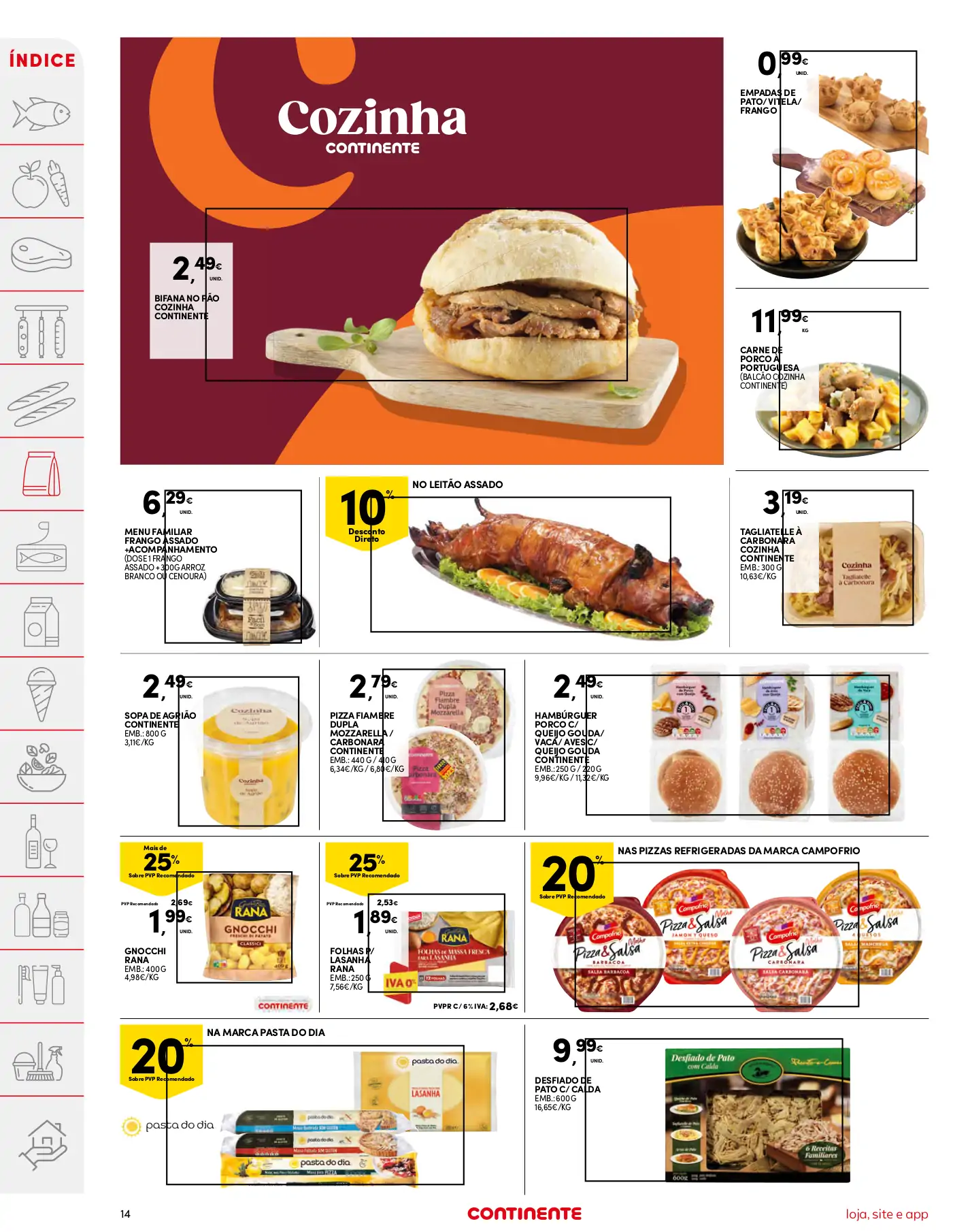 Folheto Continente desta semana (1 a 7 agosto)