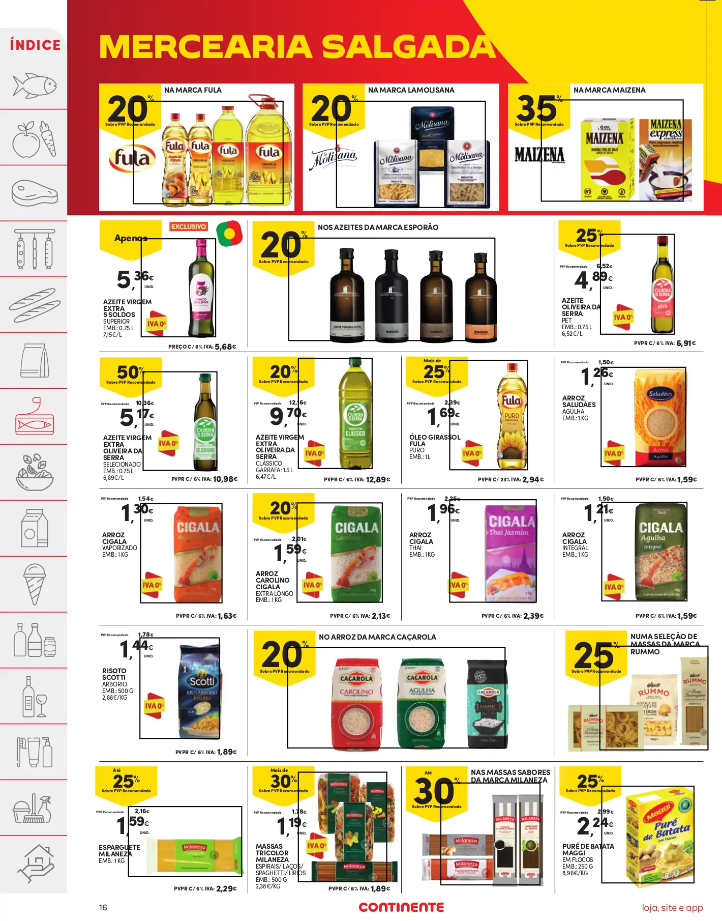 Folheto Continente (8 a 14 agosto)