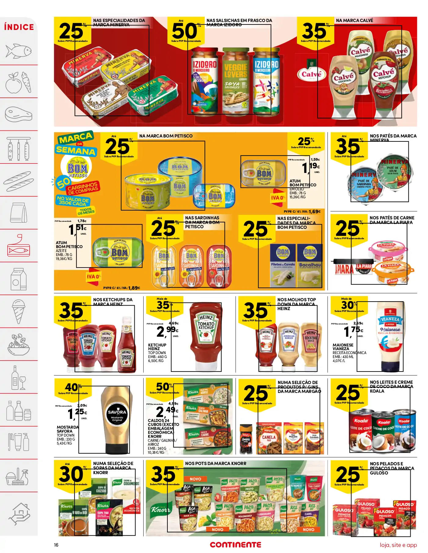 Folheto Continente desta semana (1 a 7 agosto)