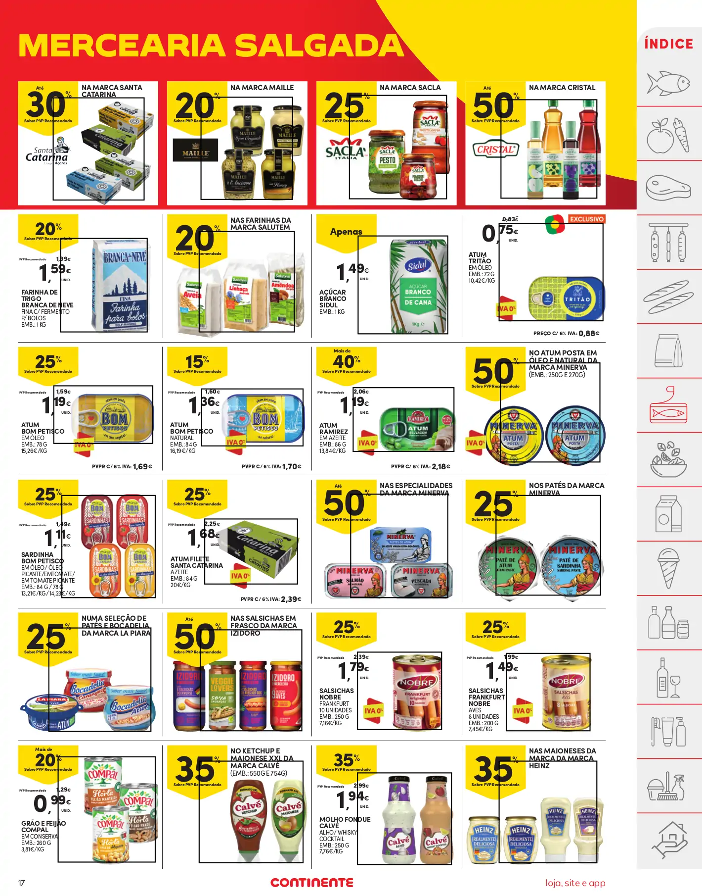 Folheto Continente (8 a 14 agosto)