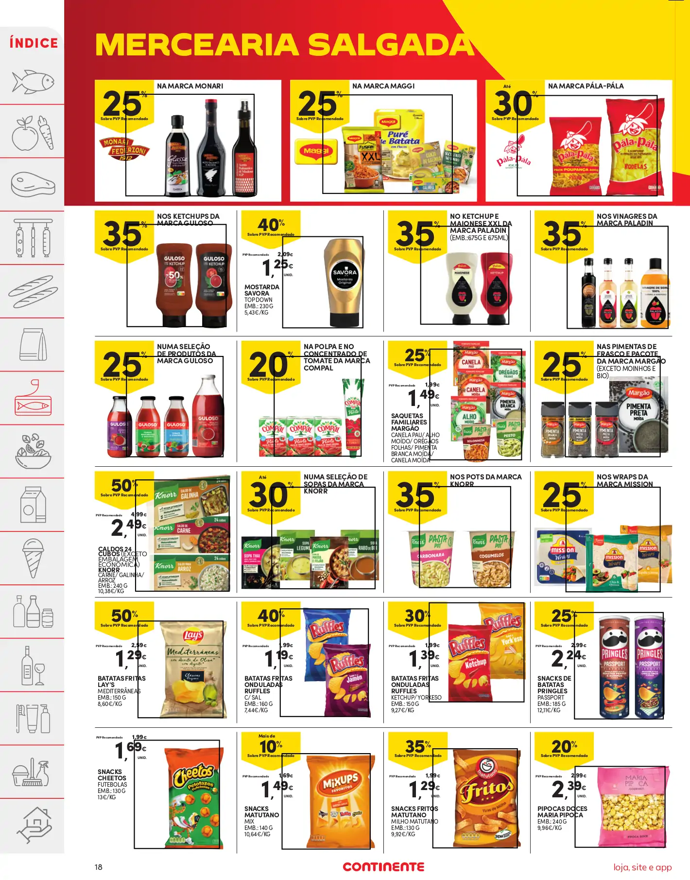 Folheto Continente (8 a 14 agosto)