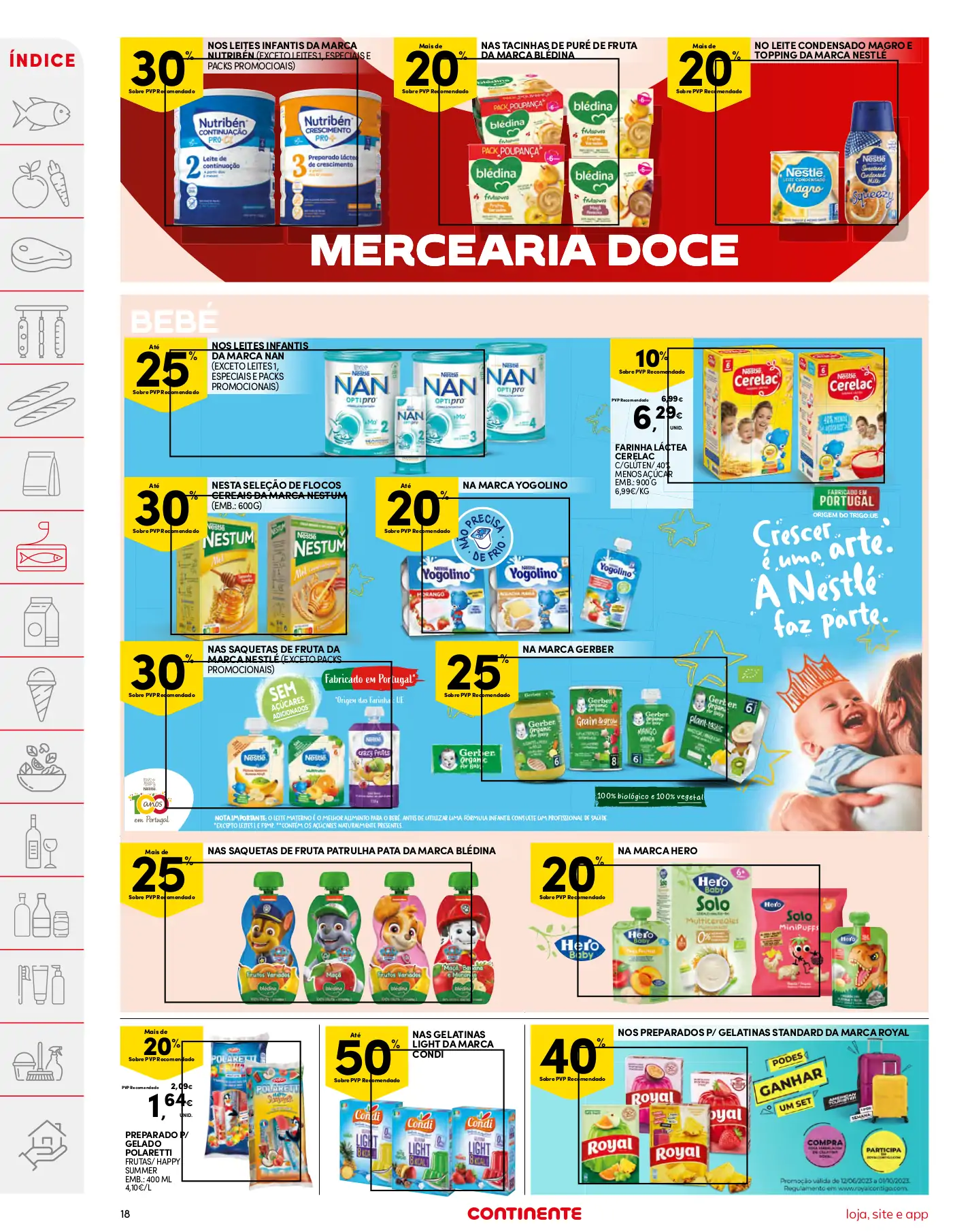 Folheto Continente desta semana (1 a 7 agosto)