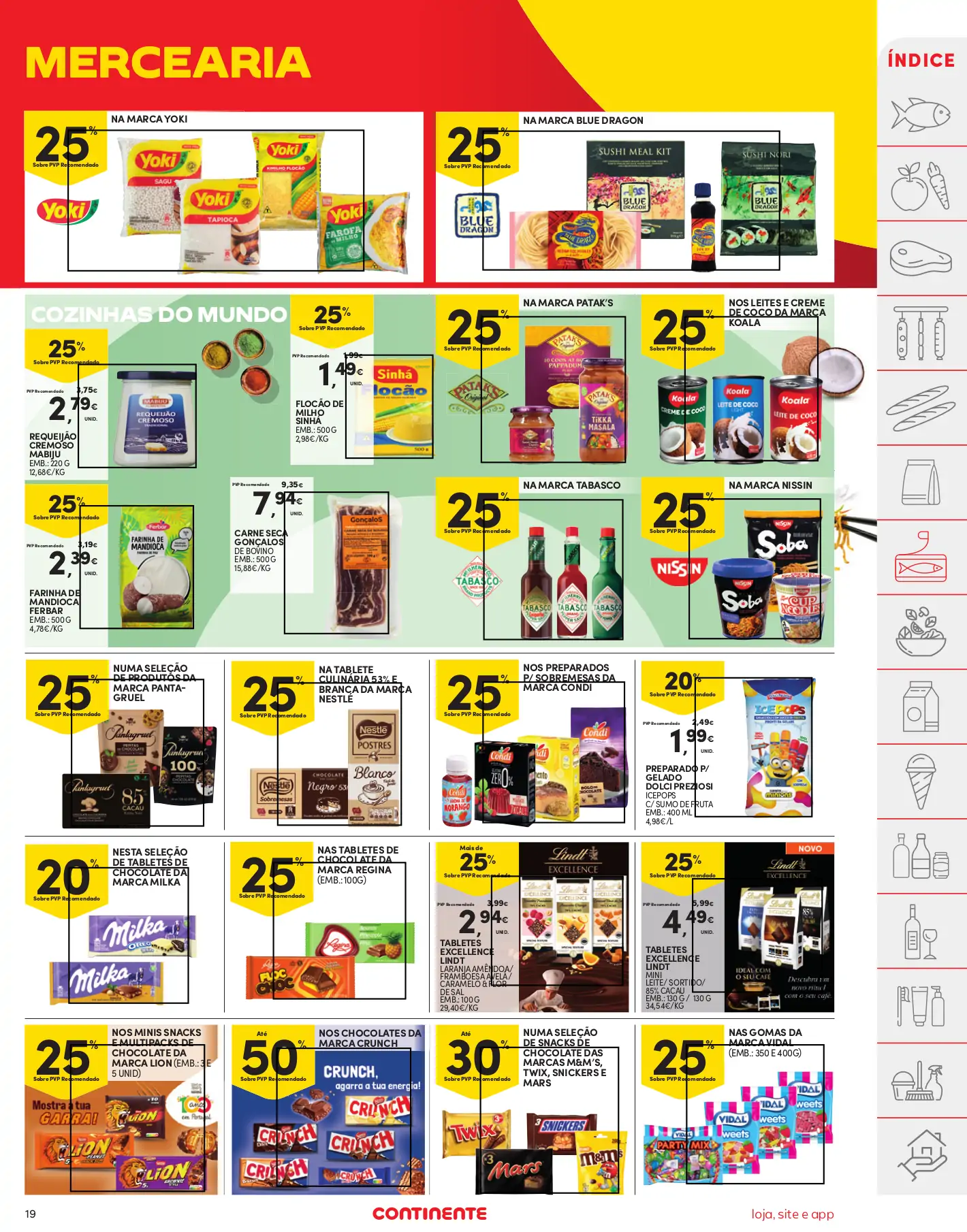 Folheto Continente (8 a 14 agosto)