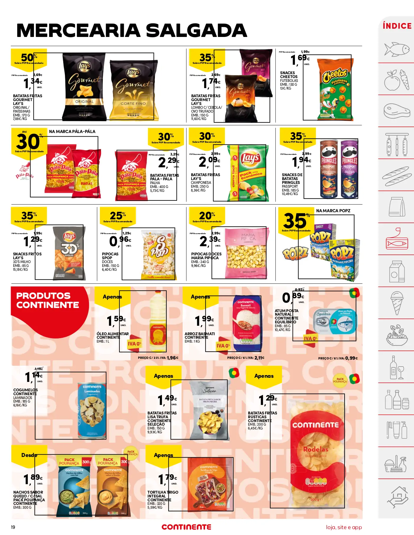 Folheto Continente (22 a 28 agosto)