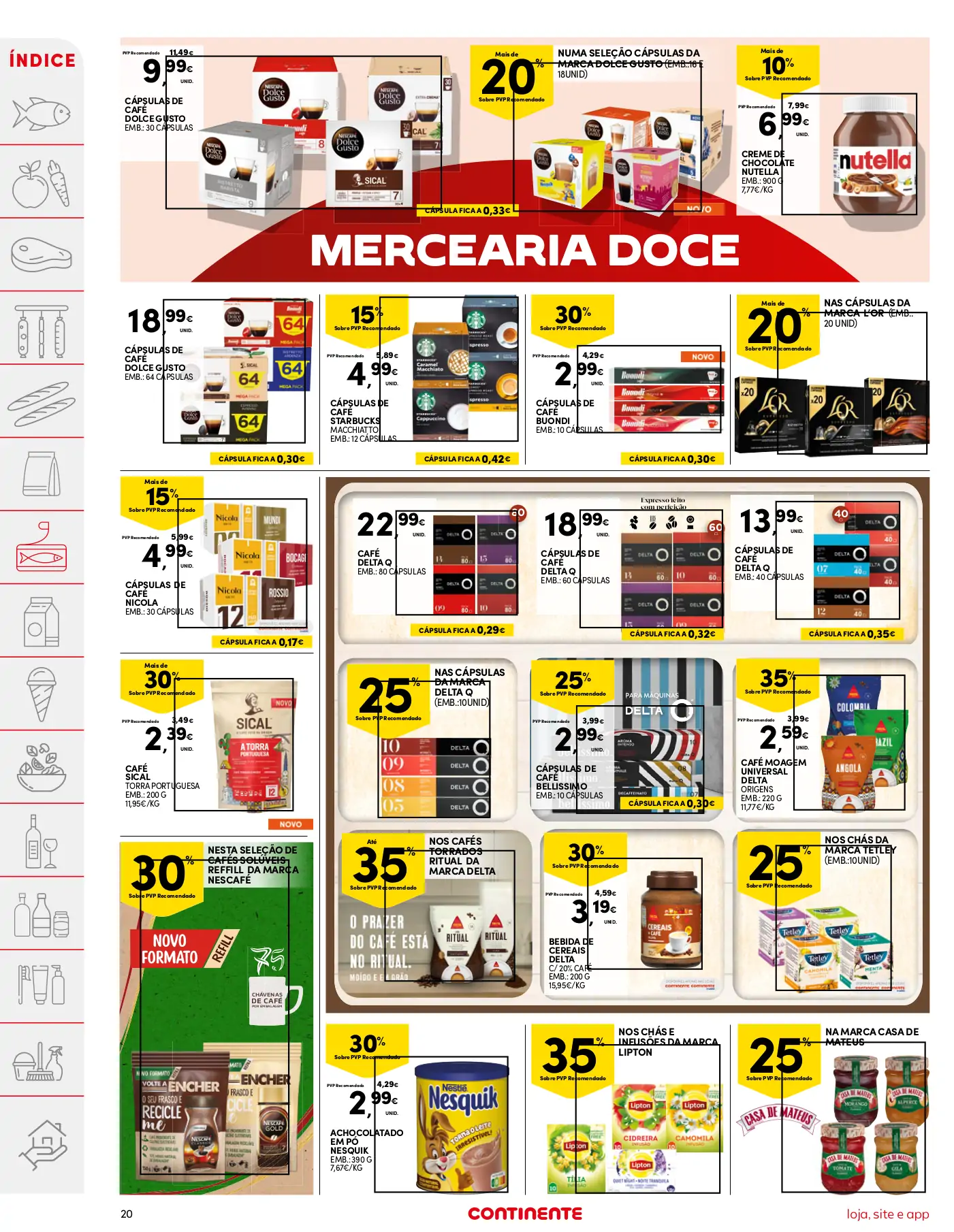 Folheto Continente (22 a 28 agosto)