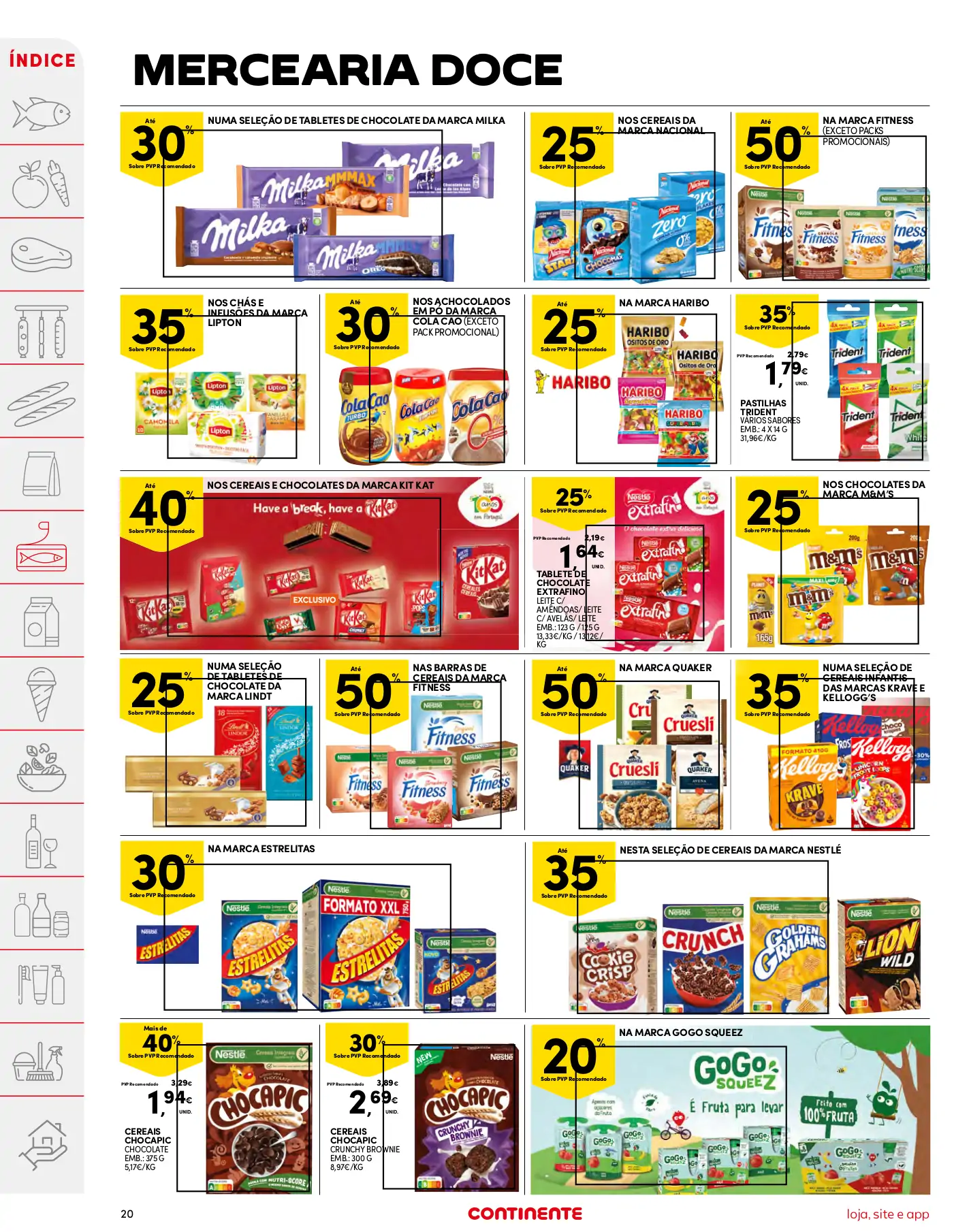 Folheto Continente desta semana (1 a 7 agosto)